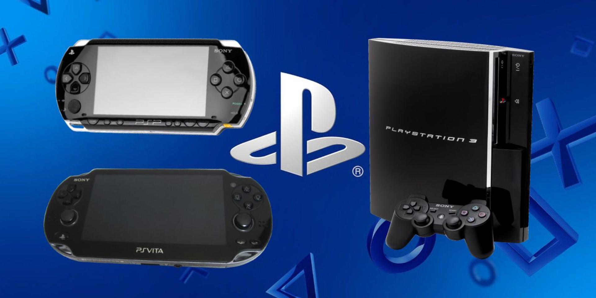 کنسول های PS3، PSP و PS Vita 