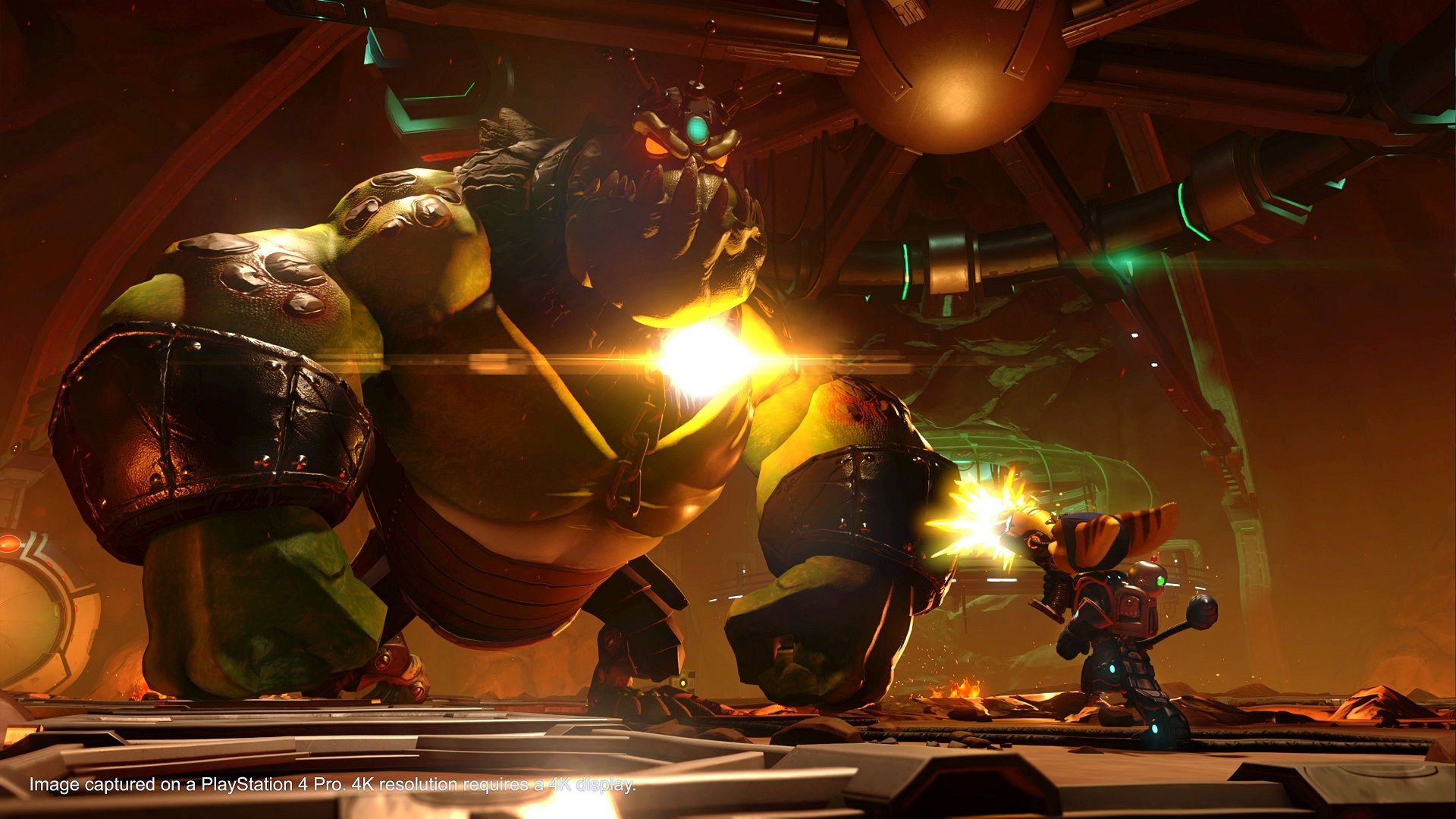 نمایی از بازی Ratchet and Clank