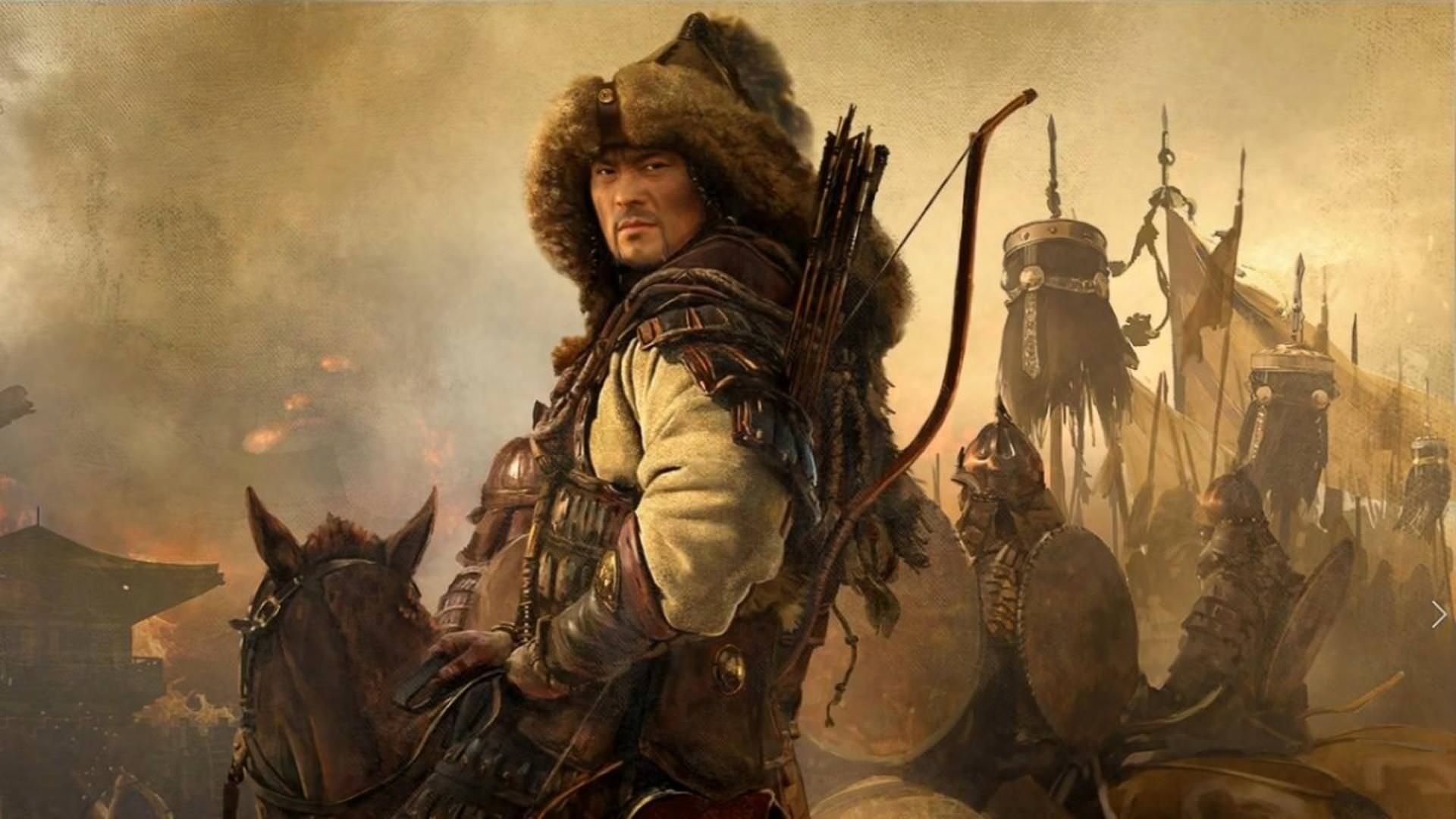 رهبر مغول در بازی Stronghold: Warlords