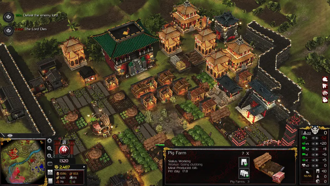 قلعه بزرگ در بازی Stronghold: Warlords