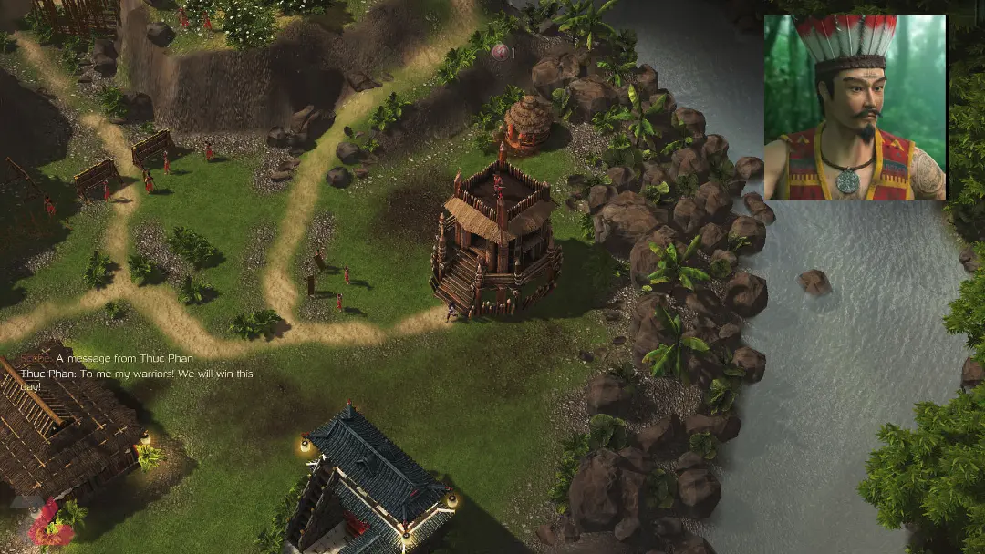 رهبر چینی بازی Stronghold: Warlords