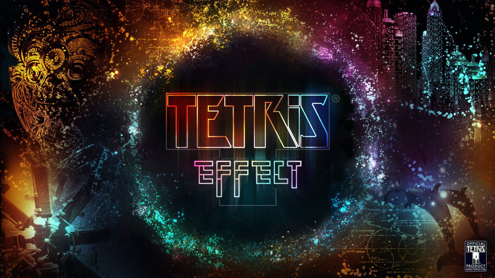 لوگوی بازی Tetris Effect