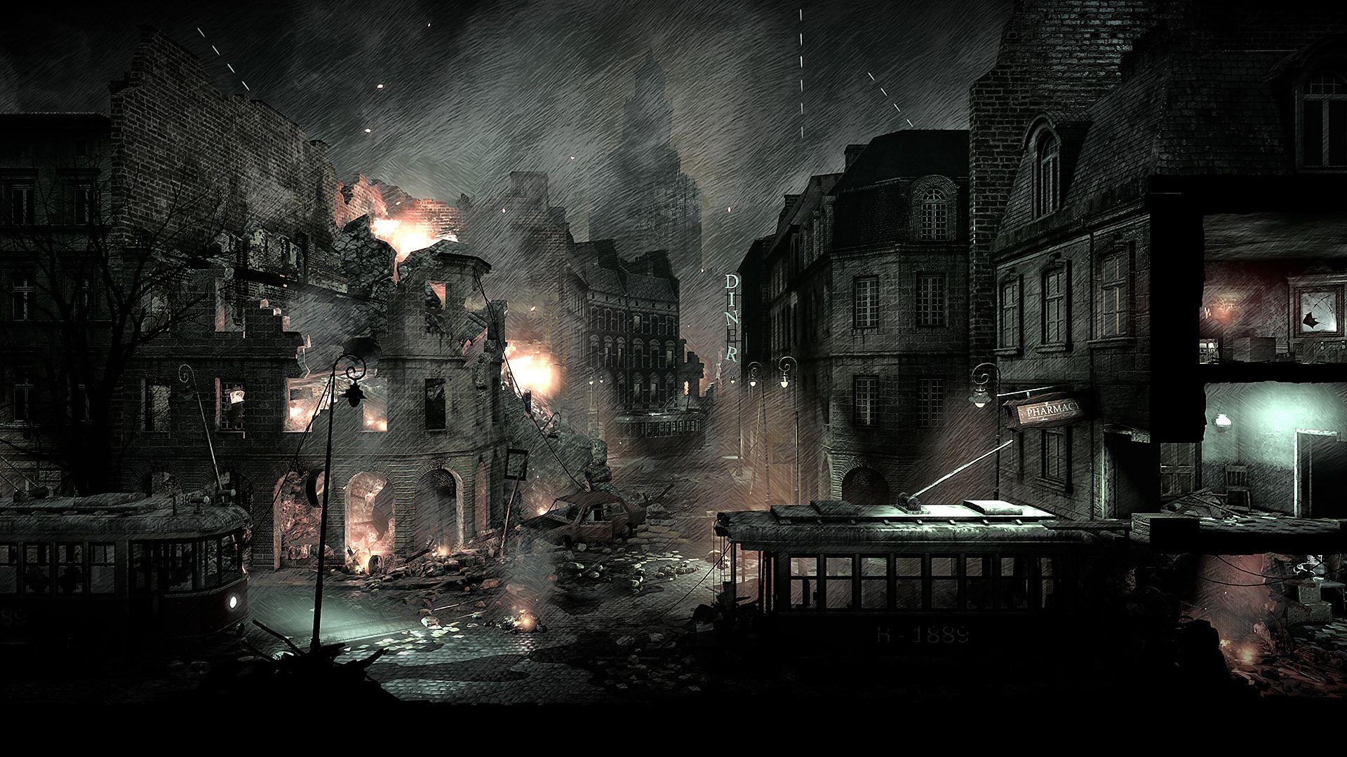 شهر ویران‌شده در بازی This War of Mine