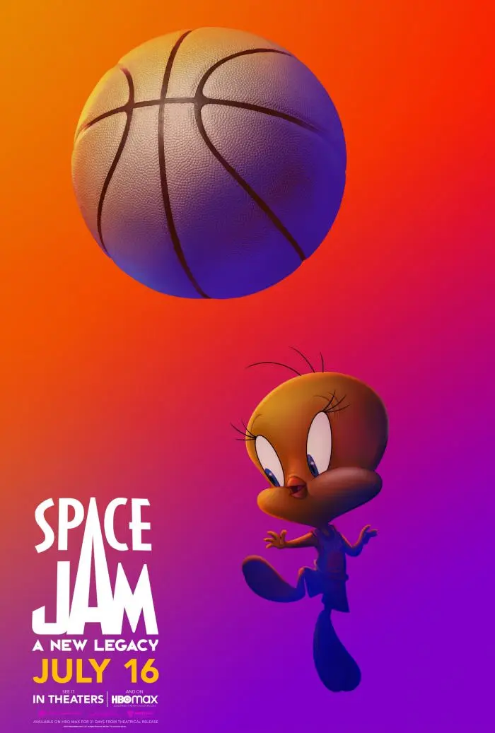 باگزبانی در پوستر Space Jam: A New Legacy