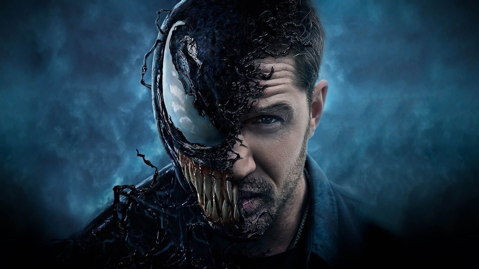 تام هاردی و ونوم در پوستر فیلم Venom