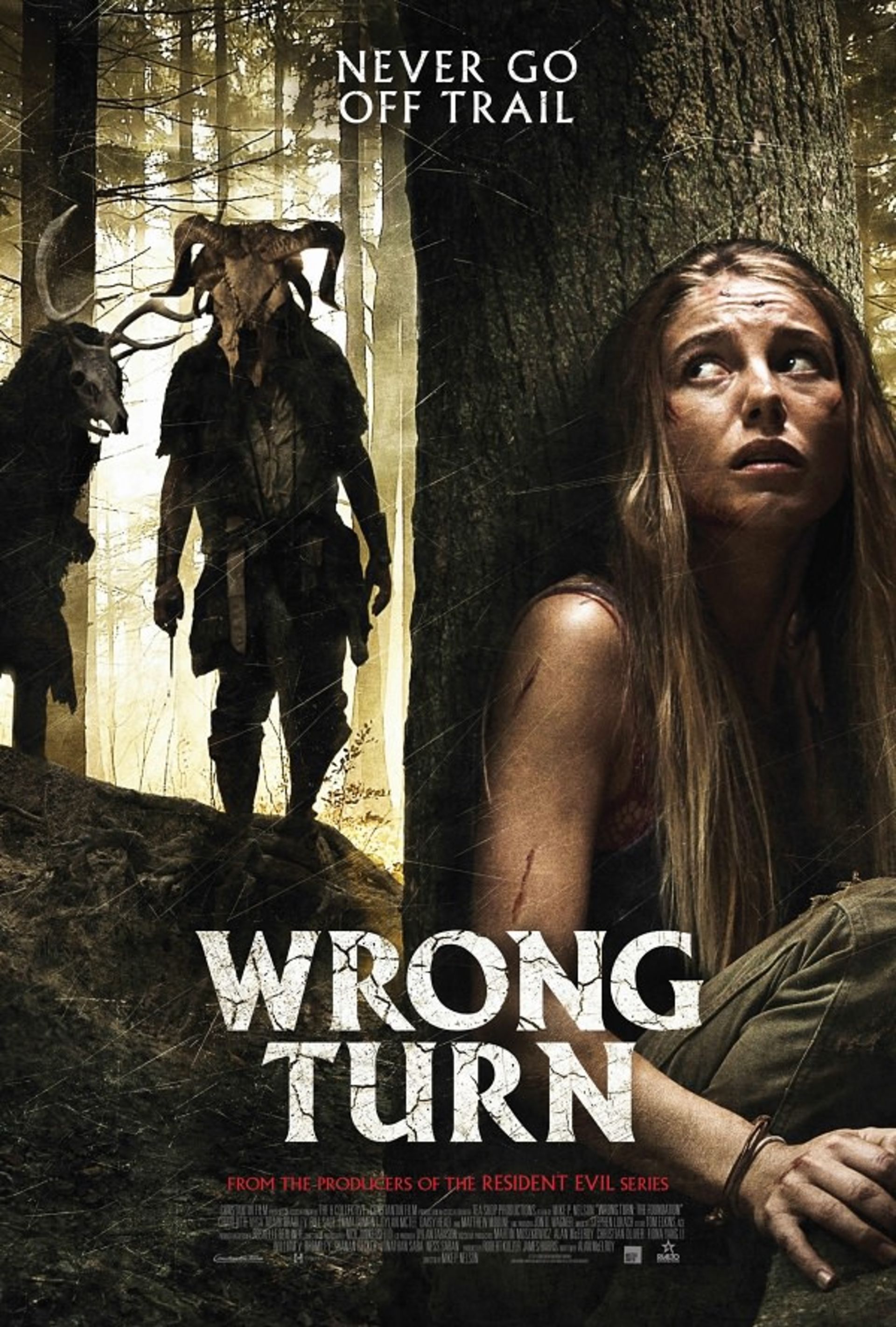 پوستر فیلم wrong turn 2021