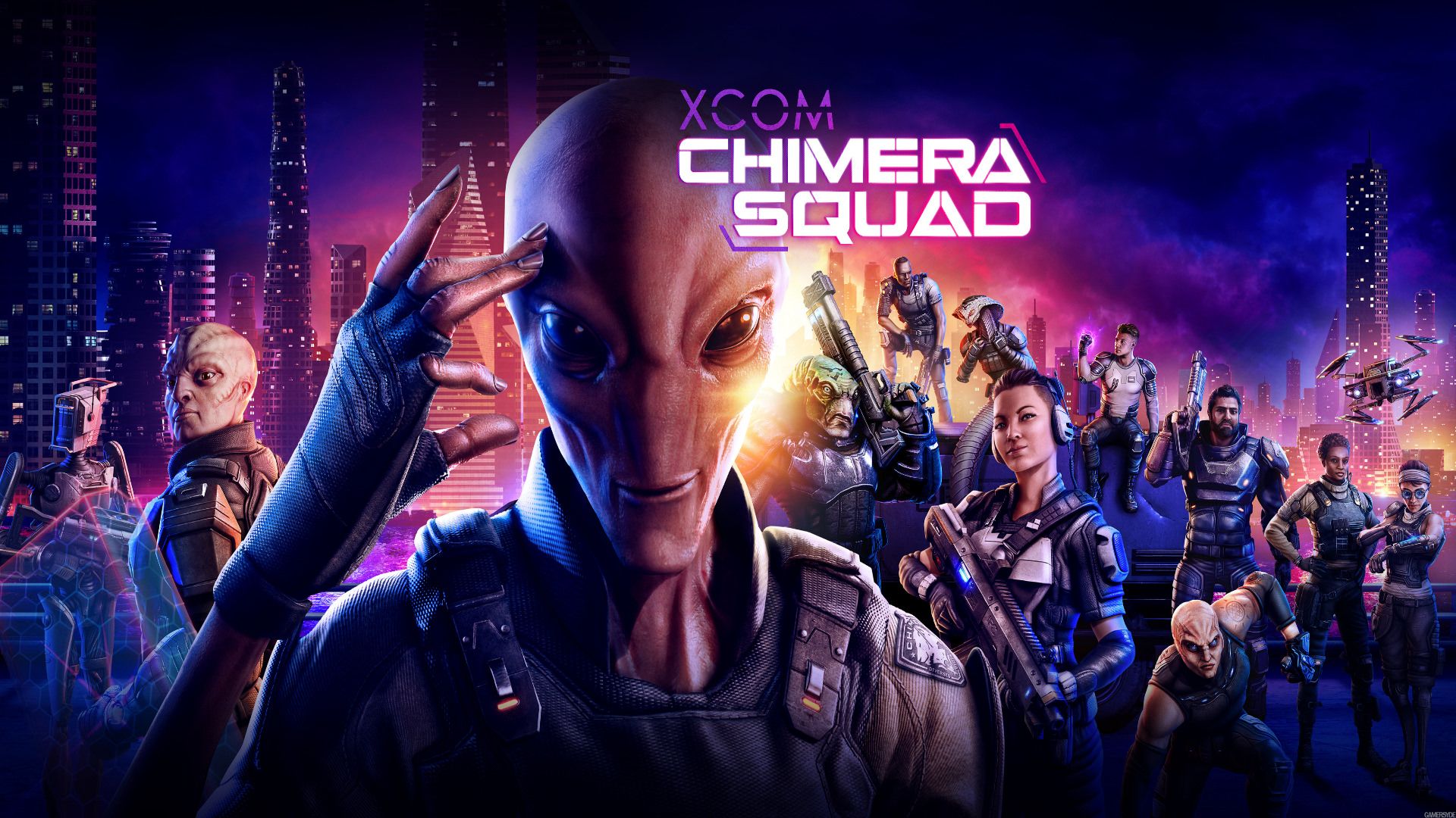کاراکترهای بازی XCOM: Chimera Squad