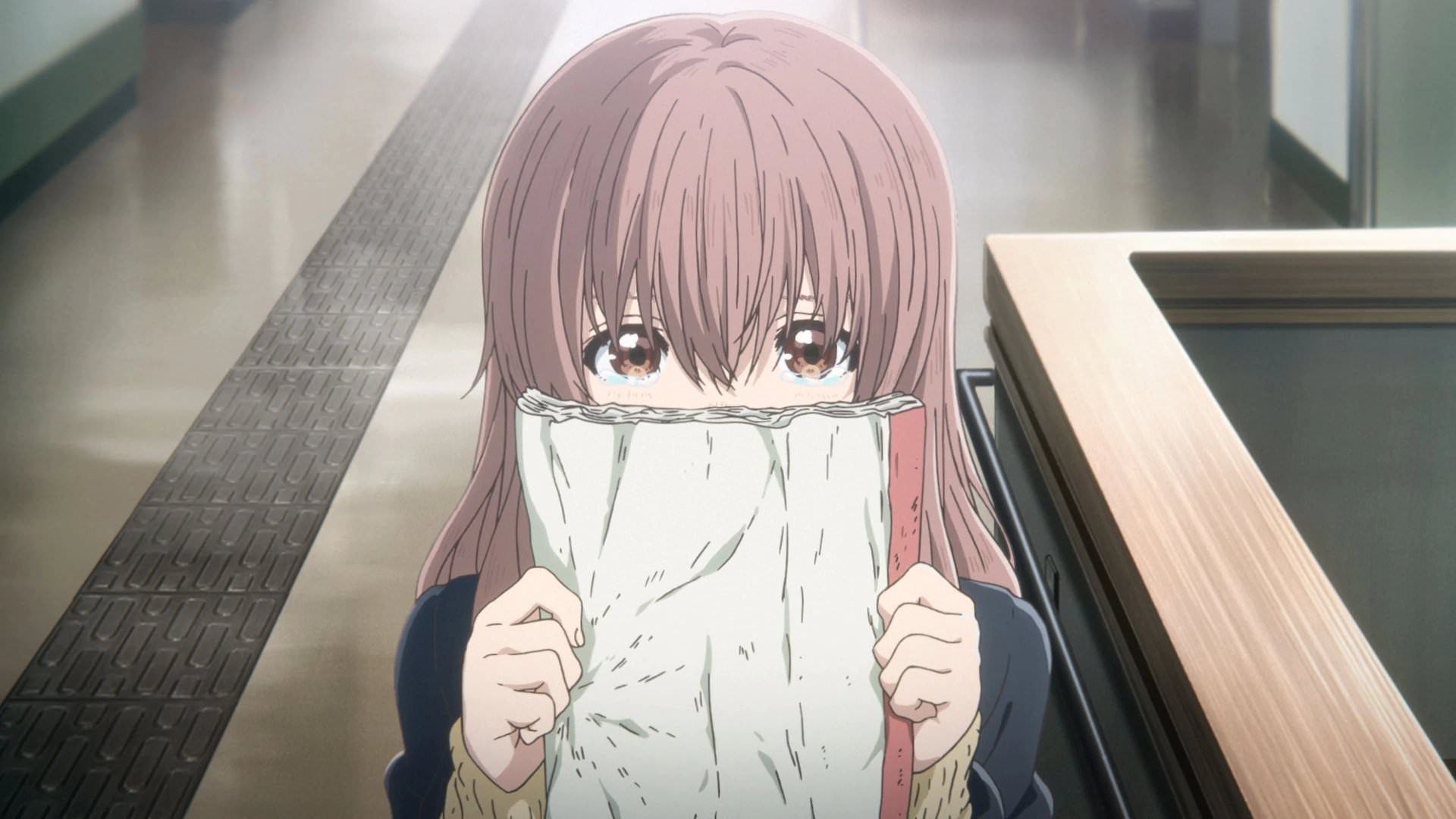 چشمان اندوهگین و دفترچه‌ای برای بیان محبت در انیمه A Silent Voice