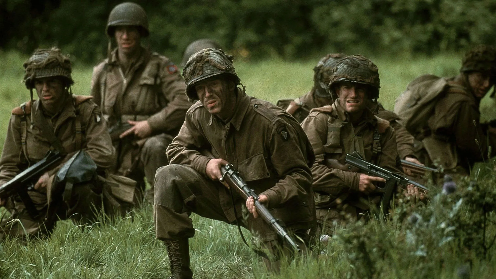 شخصیت های سریال Band of Brothers در چمن زار