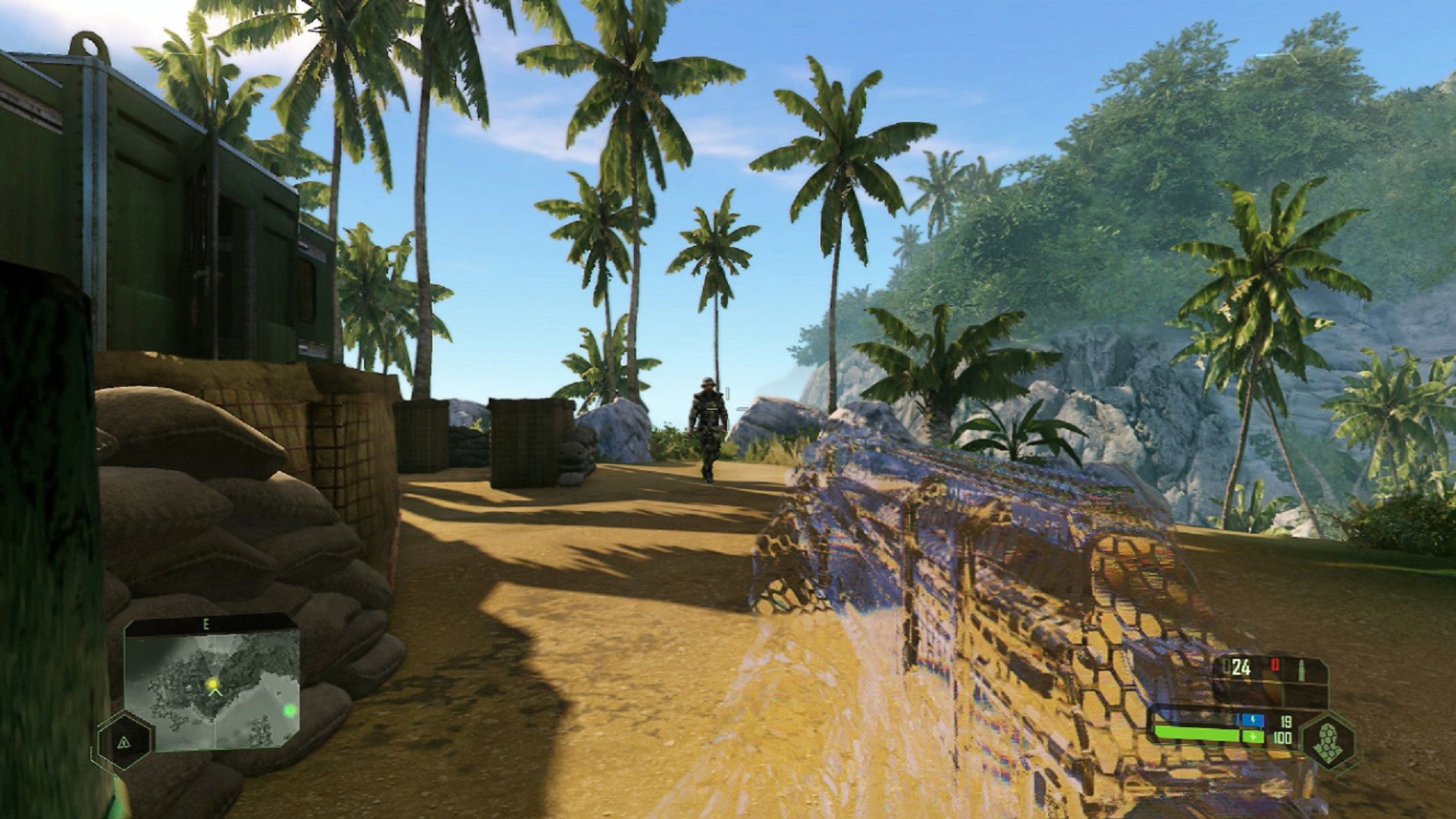نانو سوت در بازی Crysis Remastered