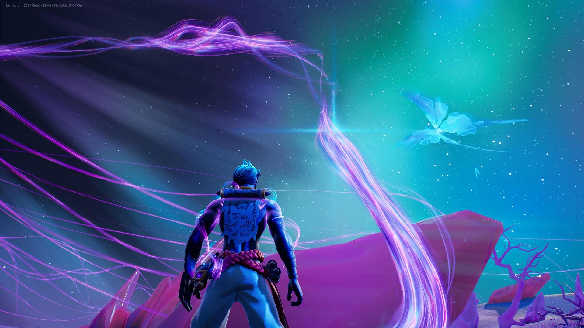 نگاه به آسمان در بازی فورتنایت