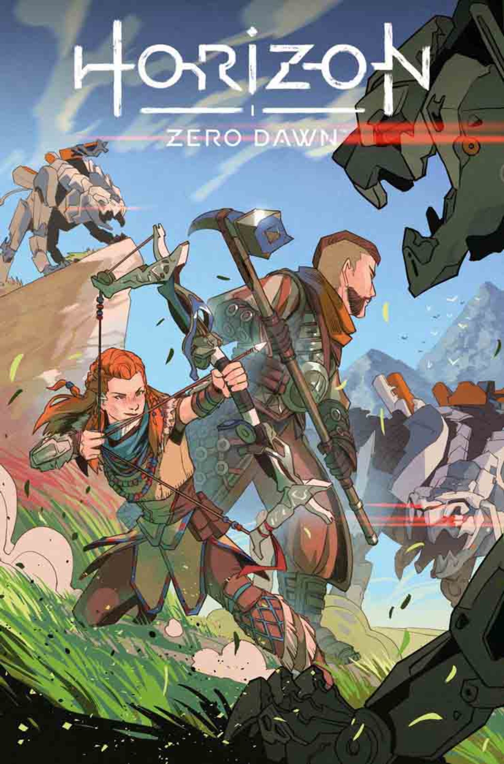 الوی به همراه ارند در کتاب کمیک Horizon Zero Dawn: Liberation