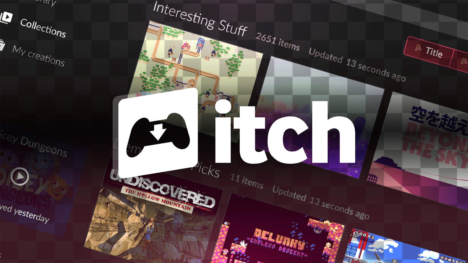 لوگو فروشگاه بازی‌های ایندی Itch.io