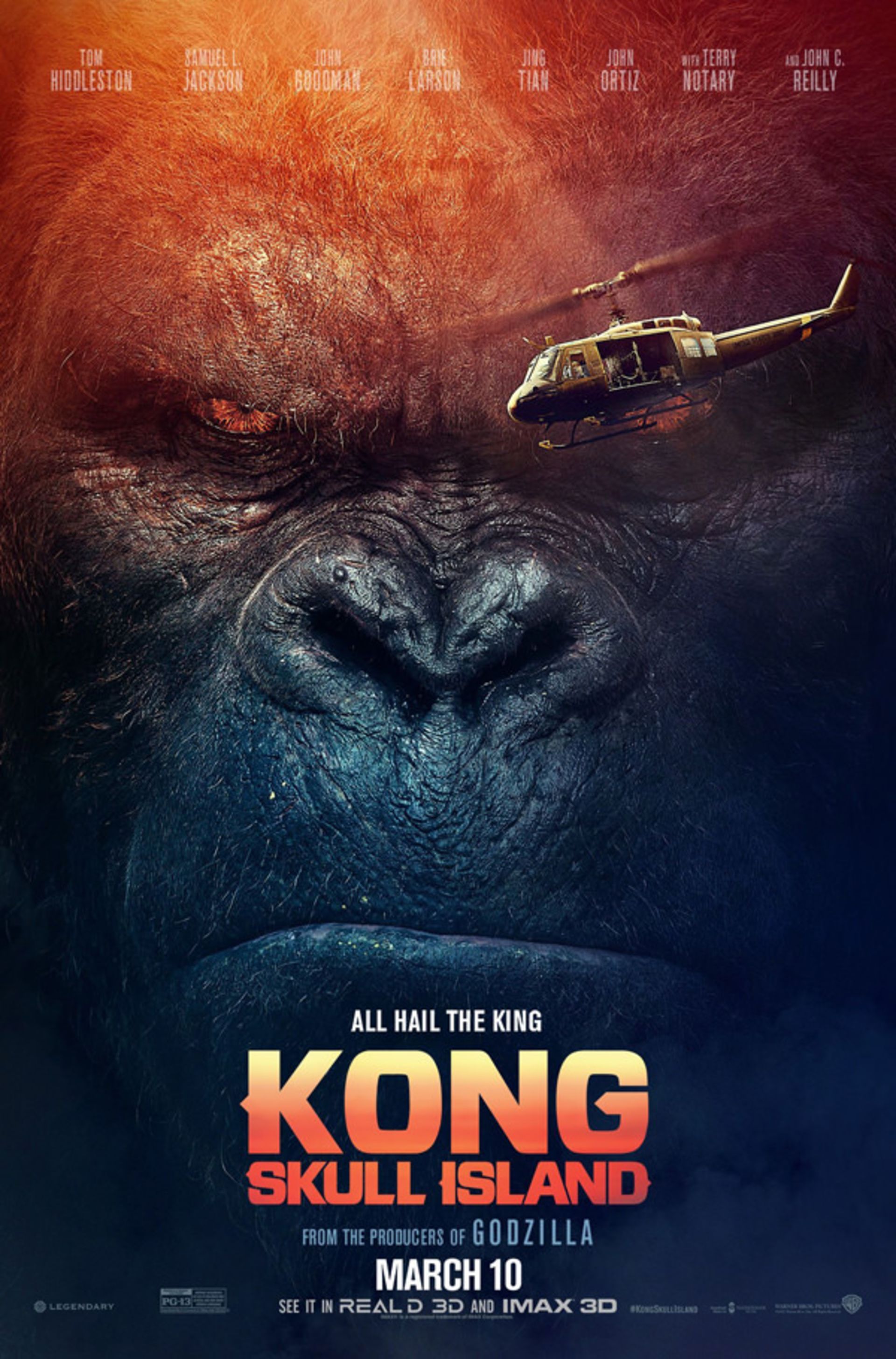 پوستر فیلم kong skull island