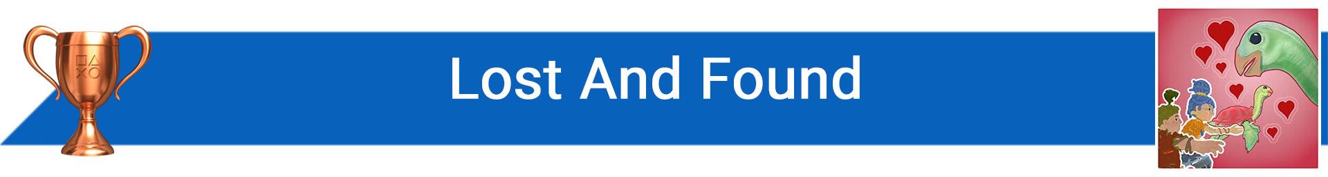 تروفی Lost And Found