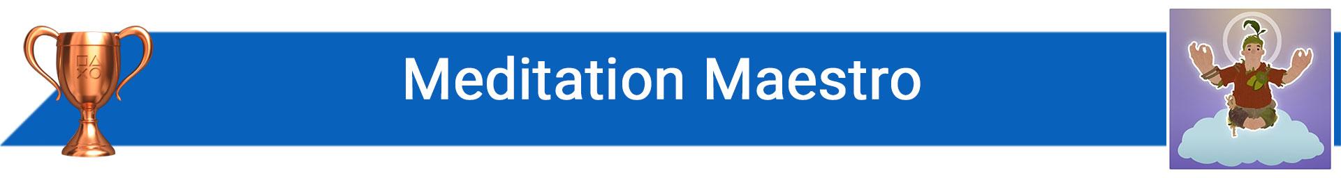 تروفی Meditation Maestro