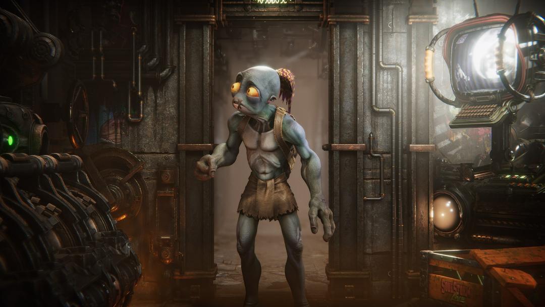 کاراکتر بازی Oddworld: Soulstorm در آستانه در