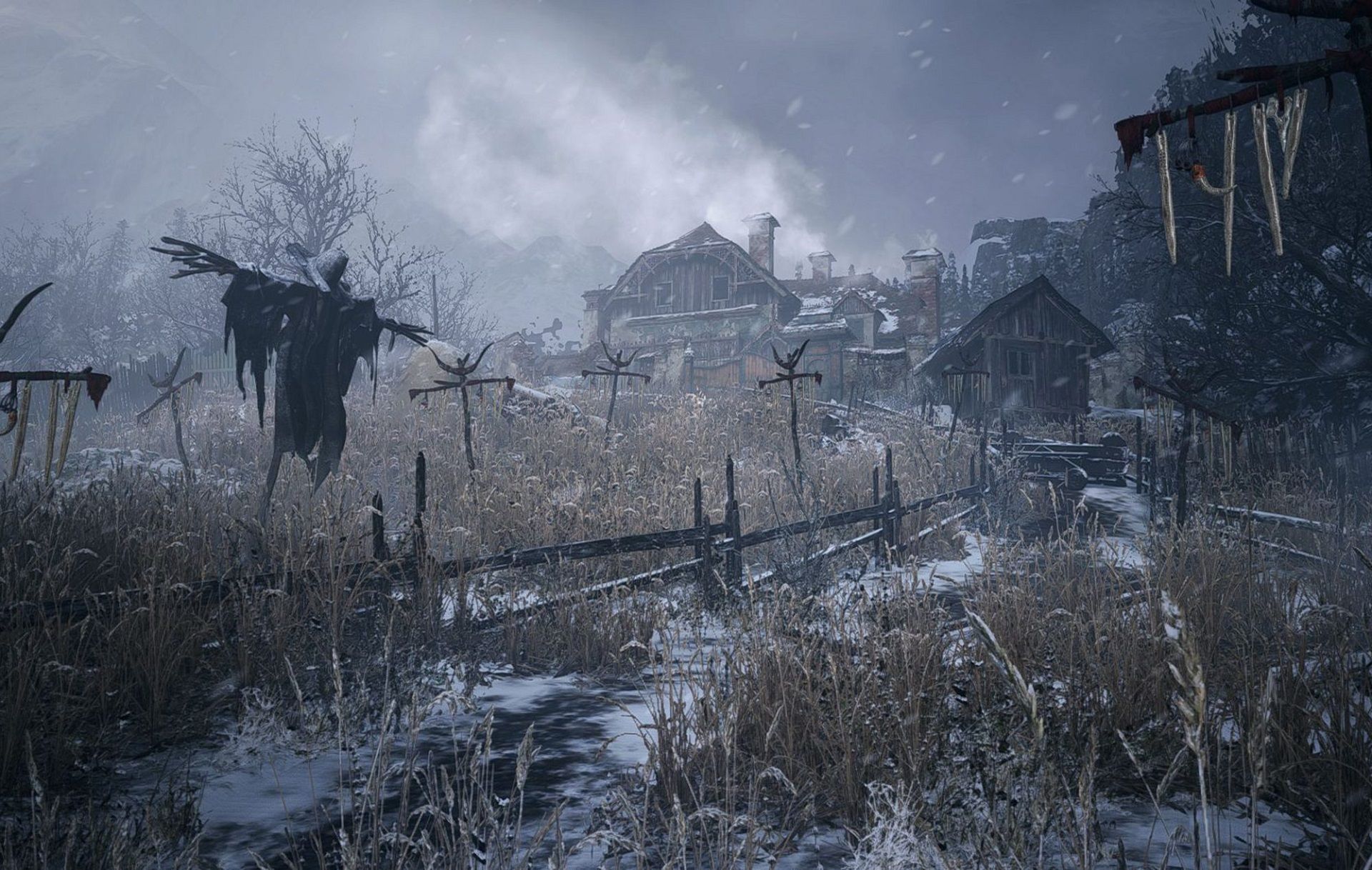 محیط بازی Resident Evil Village