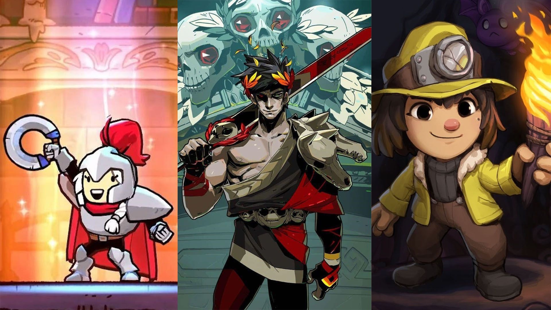 بازی های روگ لایک Hades، Spelunky 2 و Rogue Legacy 2