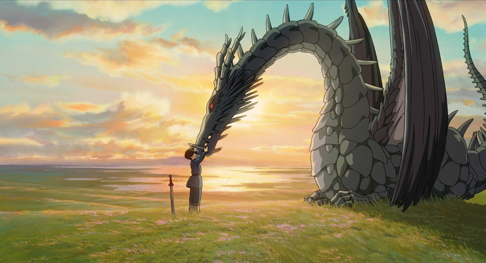 ارتباط دوستانه با اژدها در انیمه Tales from Earthsea