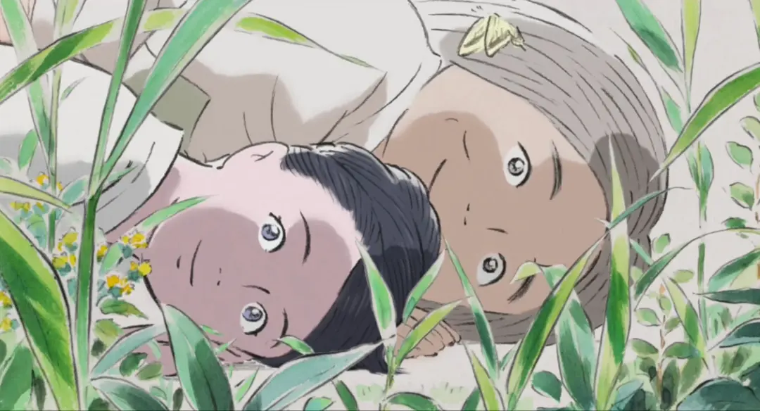 کاگویا و در آغوش گرفتن طبیعت زیبای انیمه The Tale of Princess Kaguya