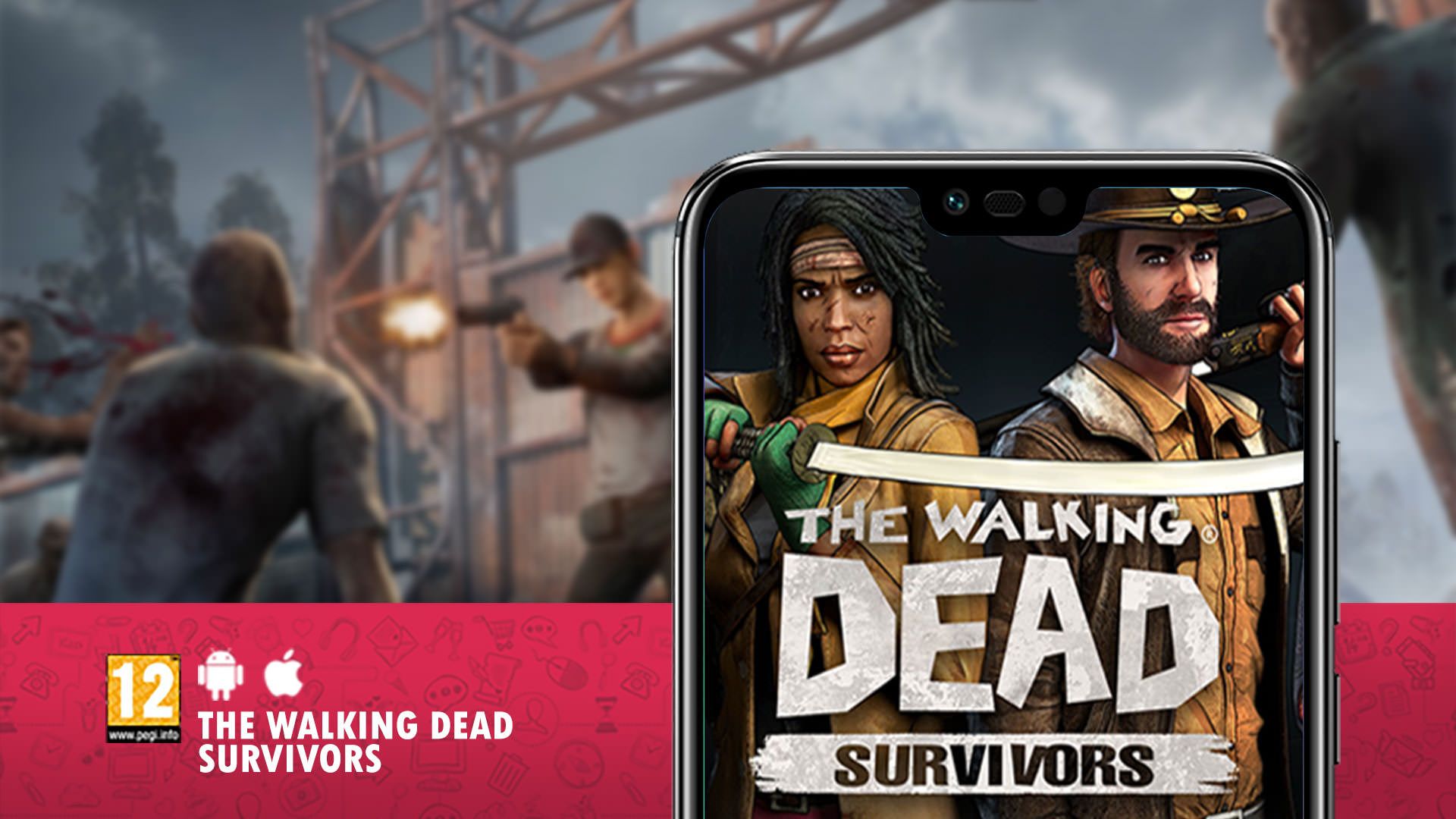 معرفی بازی موبایل The Walking Dead: Survivors