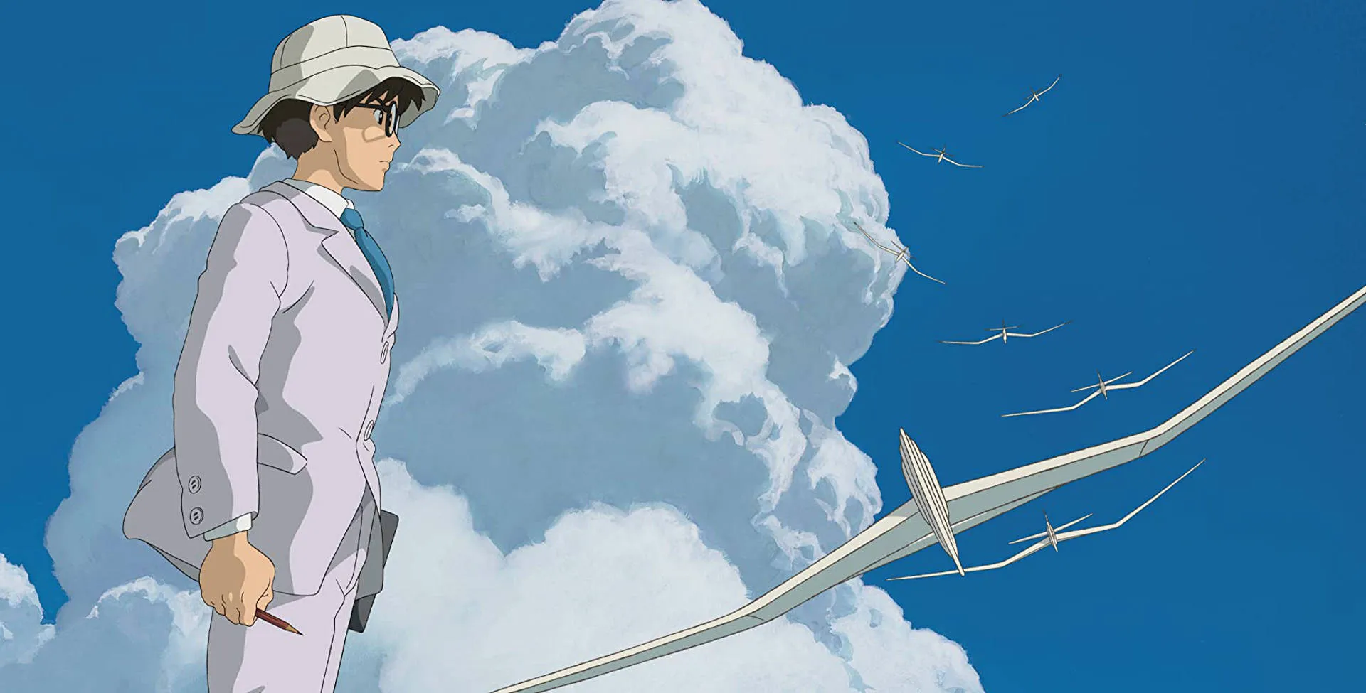 جیرو رو به آسمان رویایی انیمه The Wind Rises