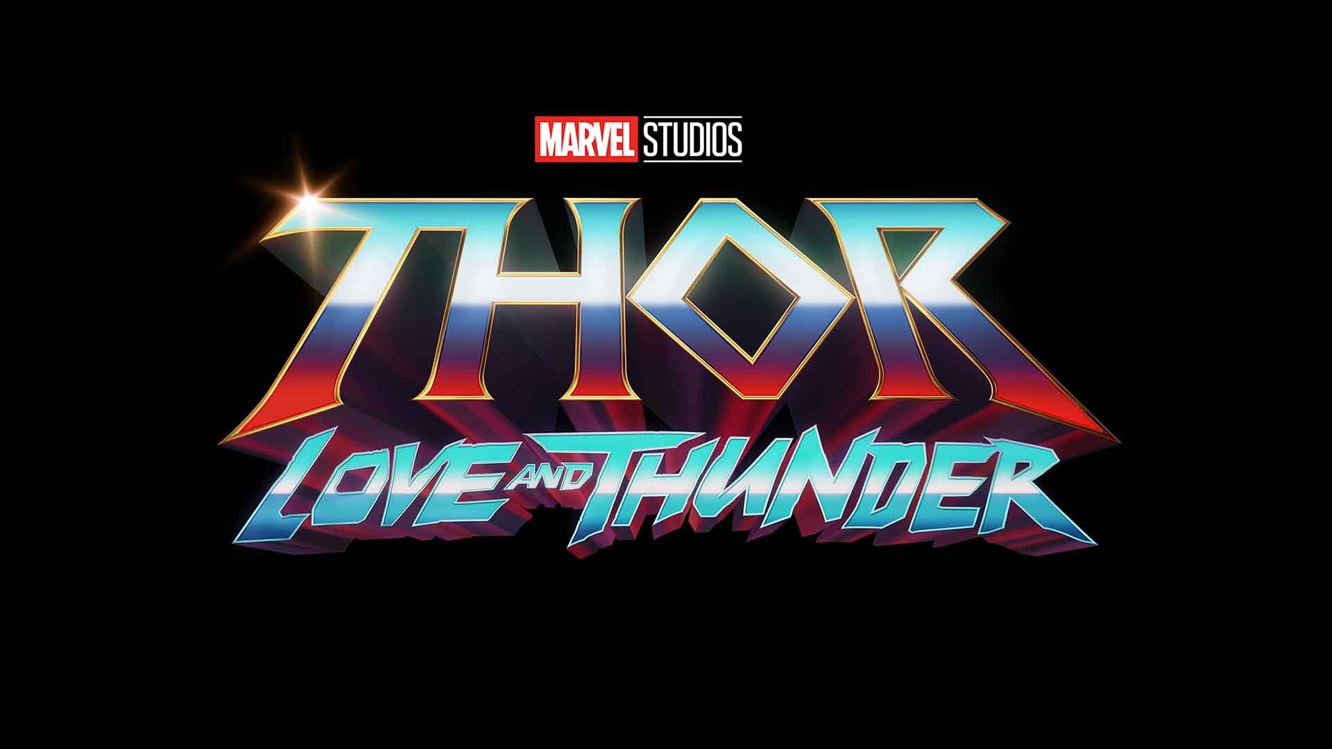 پوستر اصلی و لوگوی فیلم Thor: Love and Thunder