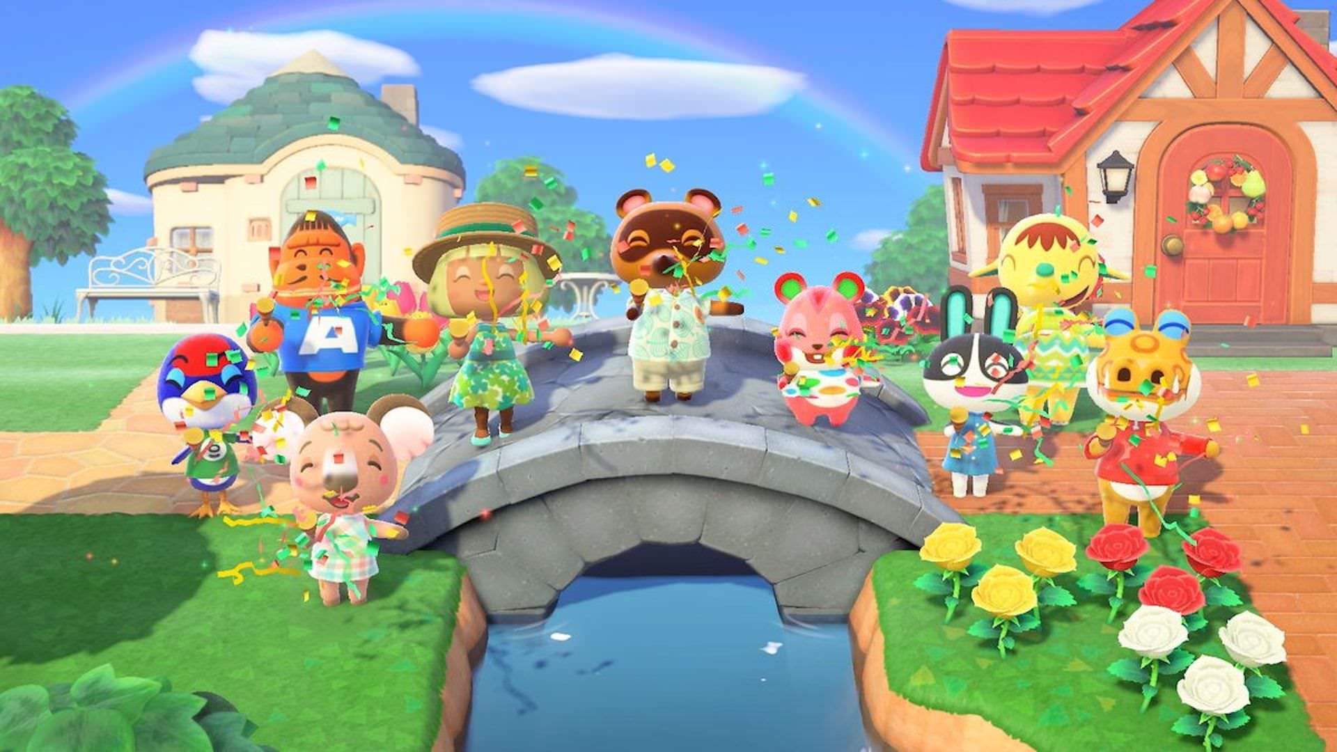 کاراکترها و محیط بازی Animal Crossing New Horizons