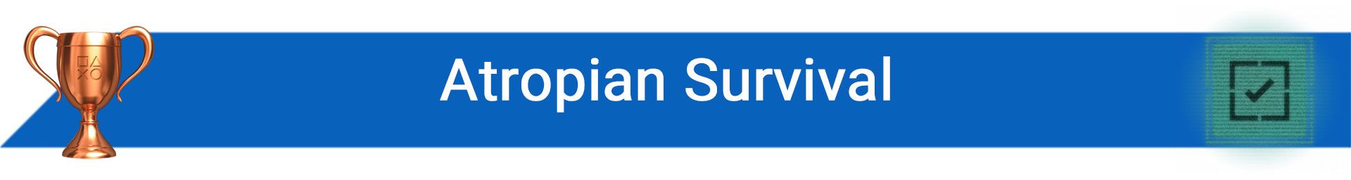 تروفی Atropian Survival