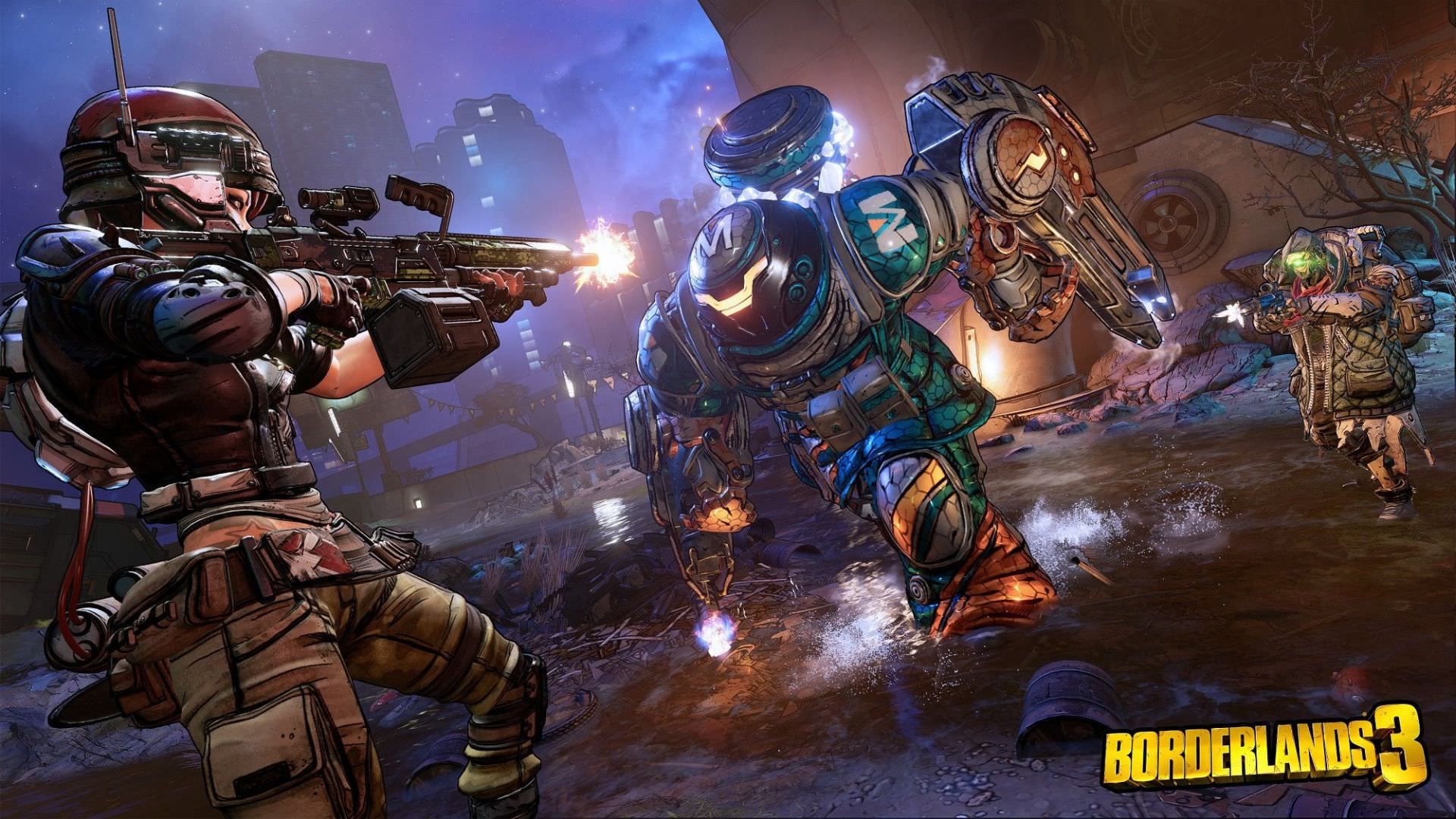 مبارزه در بازی Borderlands 3 شرکت گیرباکس