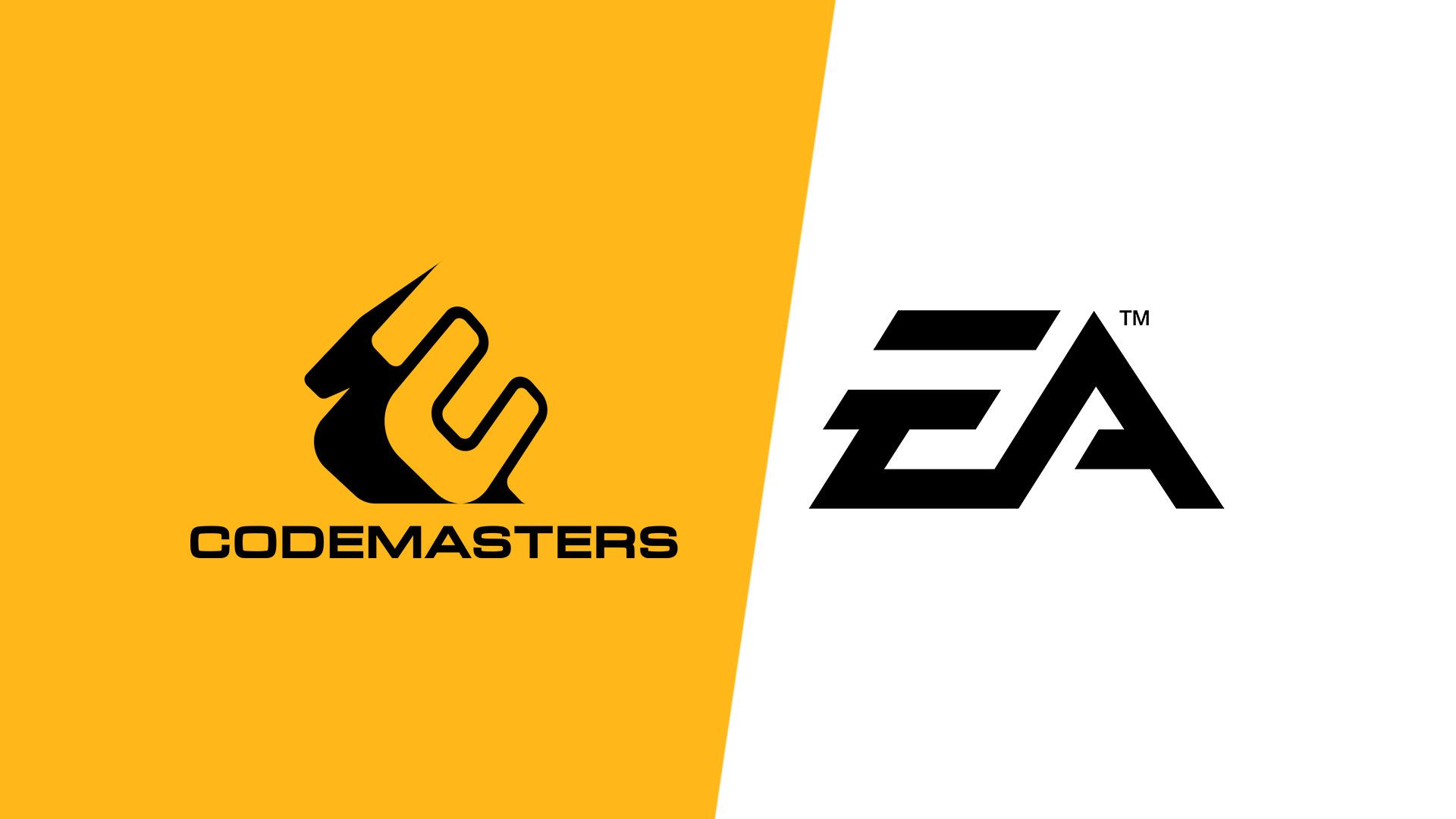 لوگو EA و کدمسترز / Codemasters