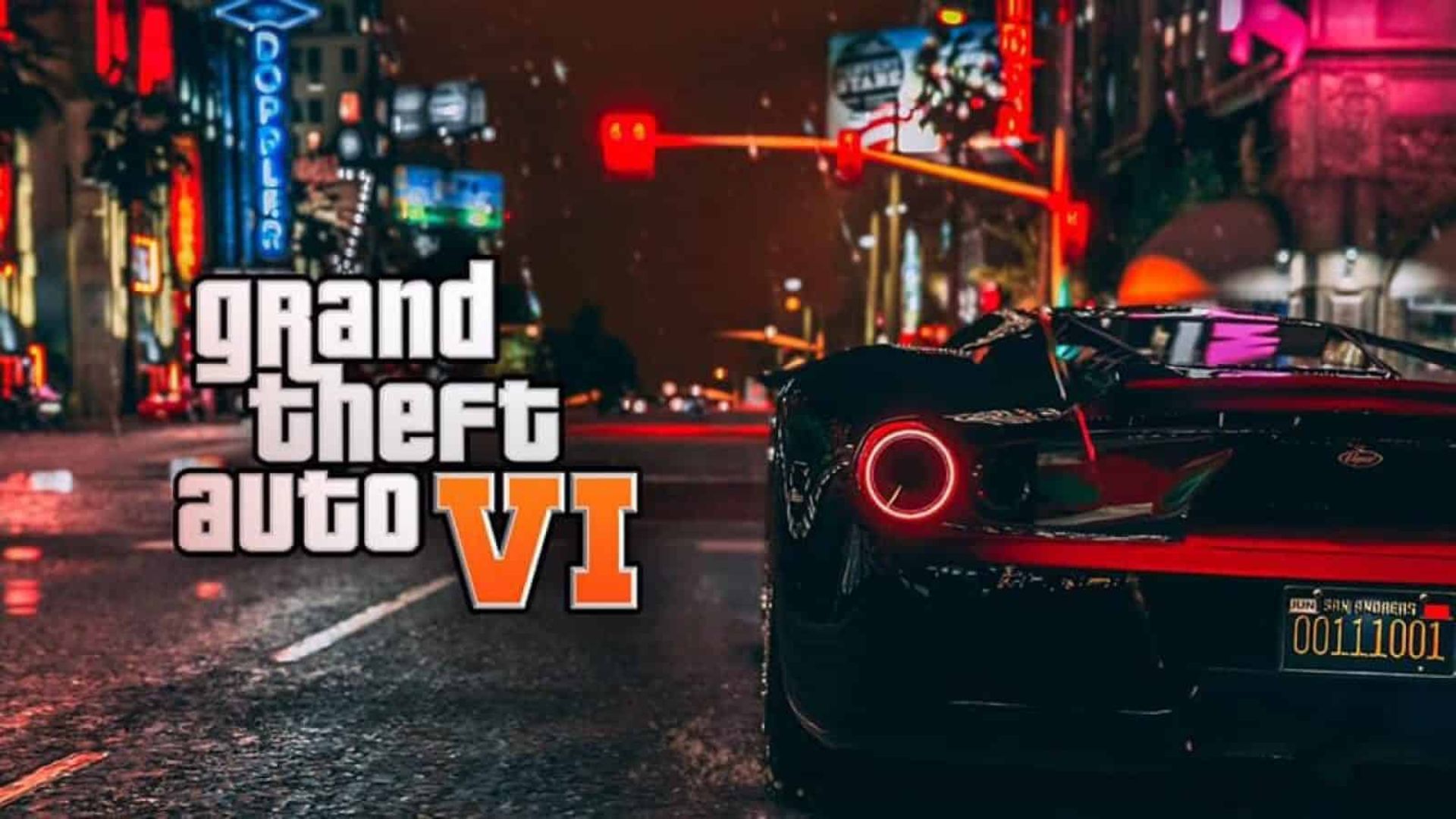 پوستر غیر رسمی بازی GTA 6