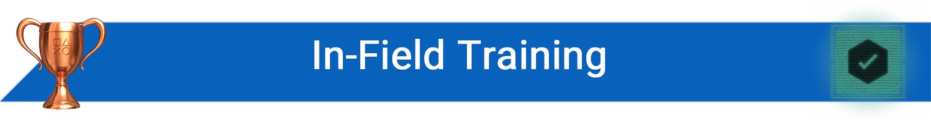 تروفی In-Field Training