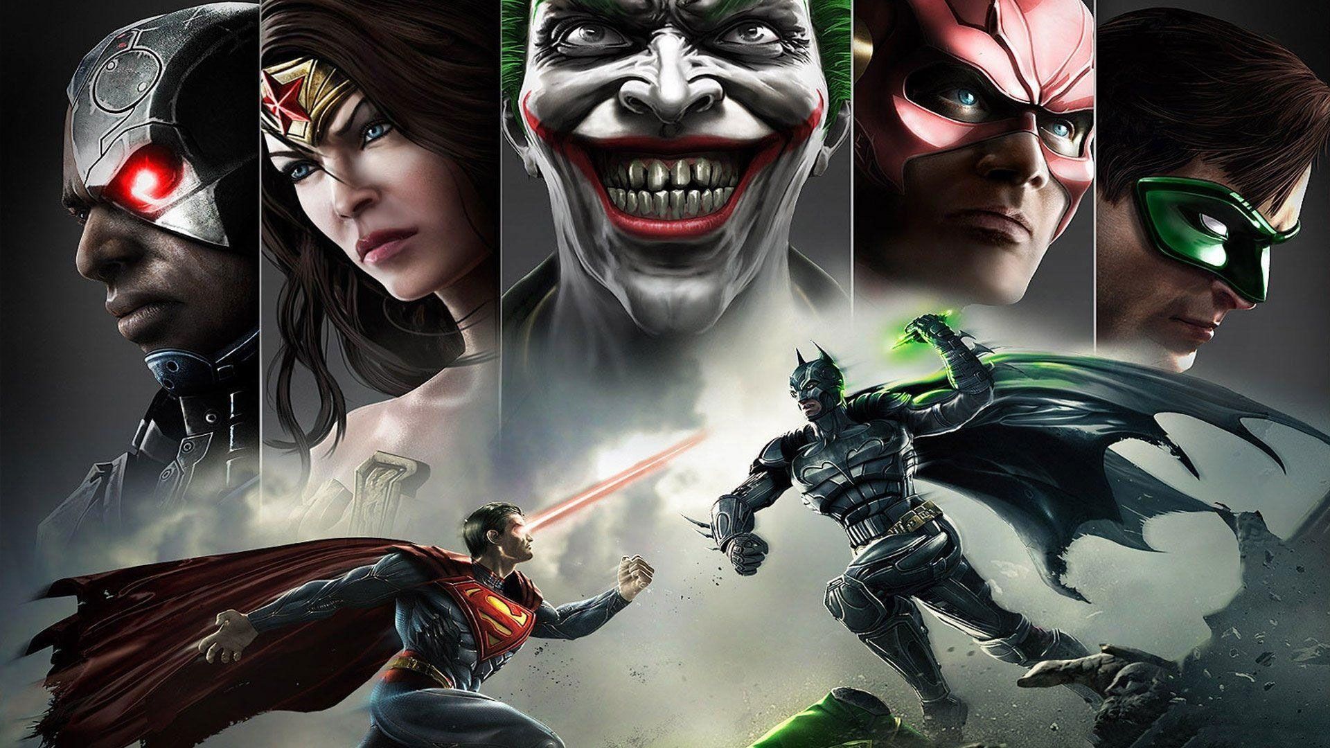 جوکر، بتمن و سوپرمن در بازی Injustice Gods Among Us
