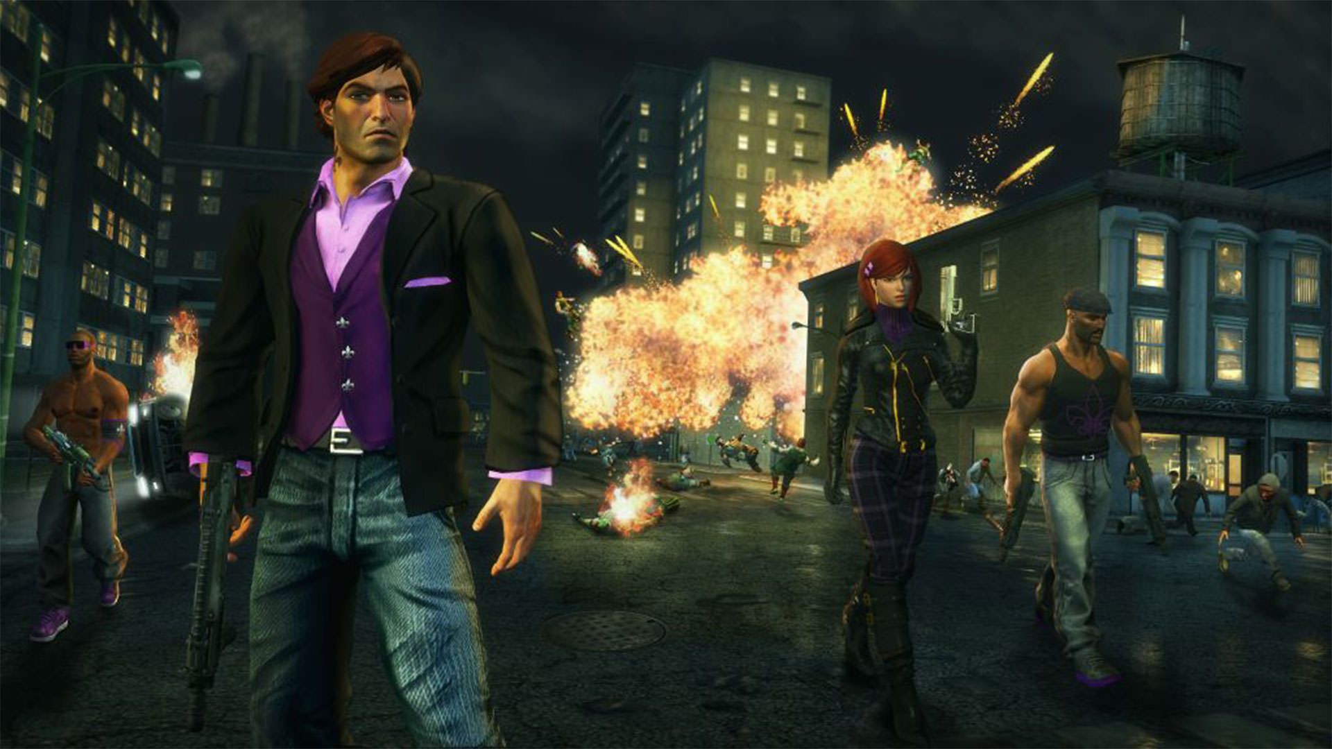 شخصیت ها و پس زمینه ای از انفجار بازی Saints Row 3  