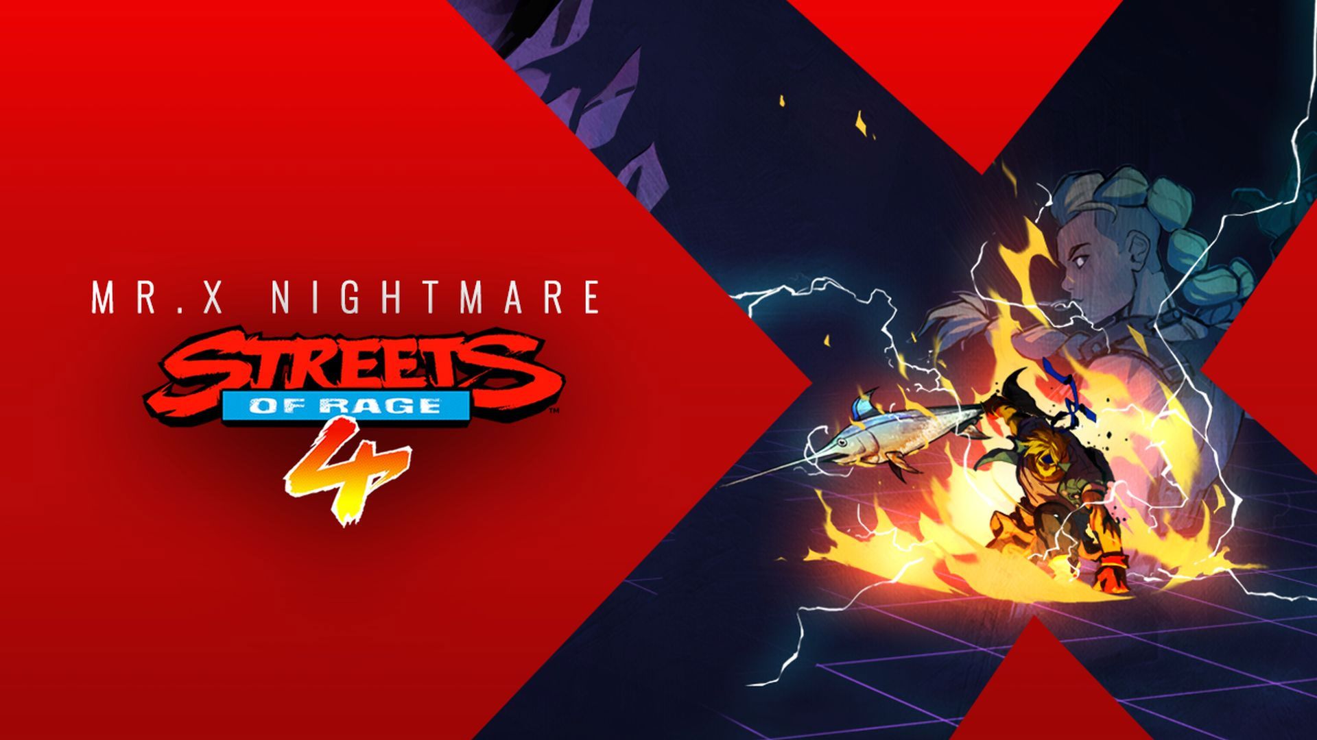 بسته الحاقی MR.X Nightmare بازی Streets of Rage 4