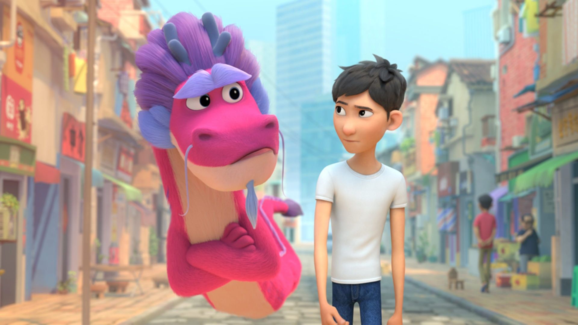 انیمیشن Wish Dragon از شبکه نتفلیکس