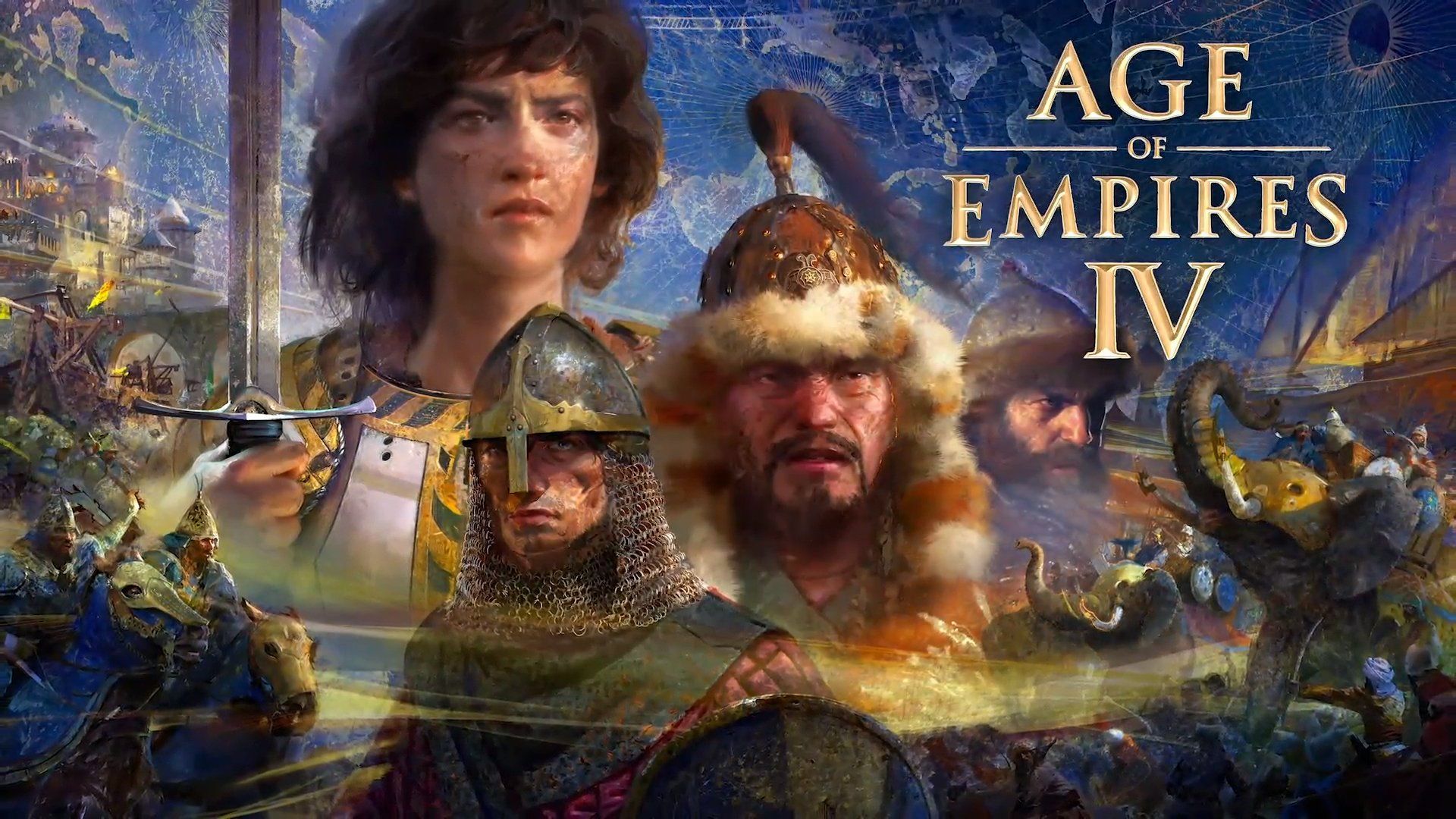 پوستر بازی Age Of Empires IV