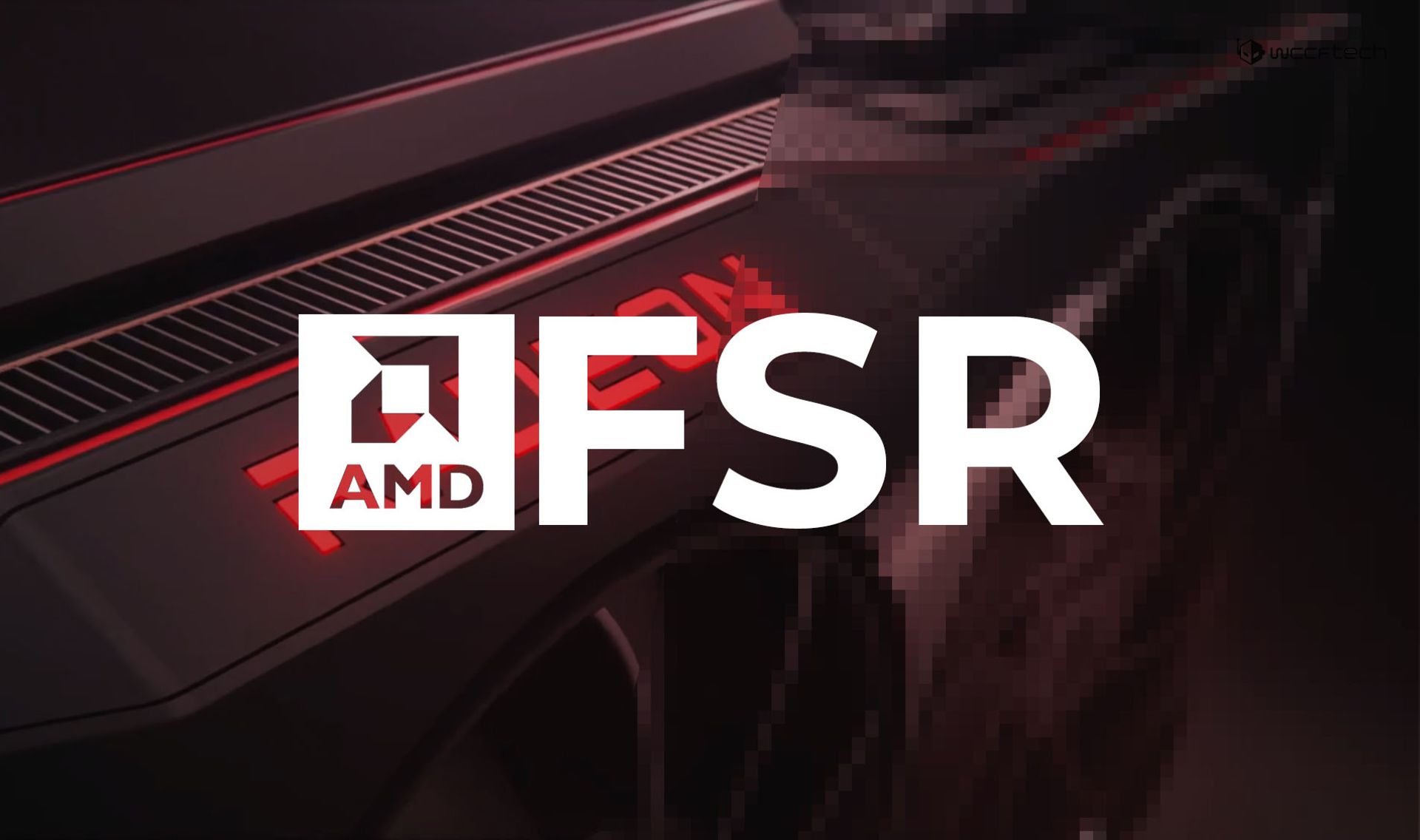 لوگوی AMD FidelityFX Super Resolution