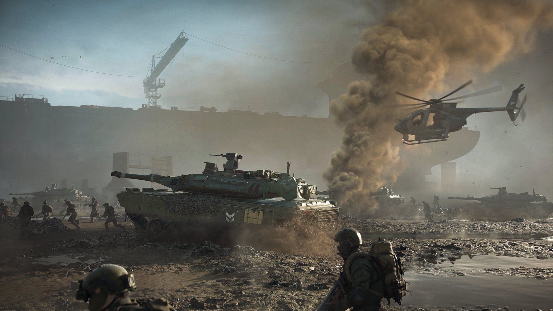 تصاویر  رسمی فاش شده از Battlefield 2042