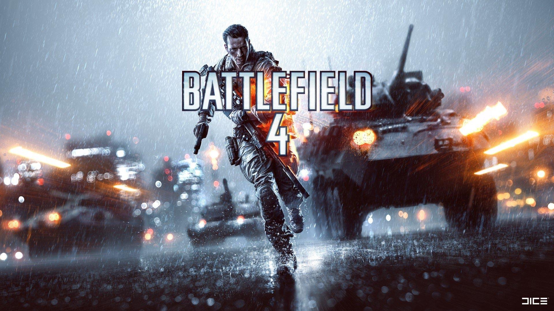 پوستر Battlefield 4 با حضور سرباز و تانک