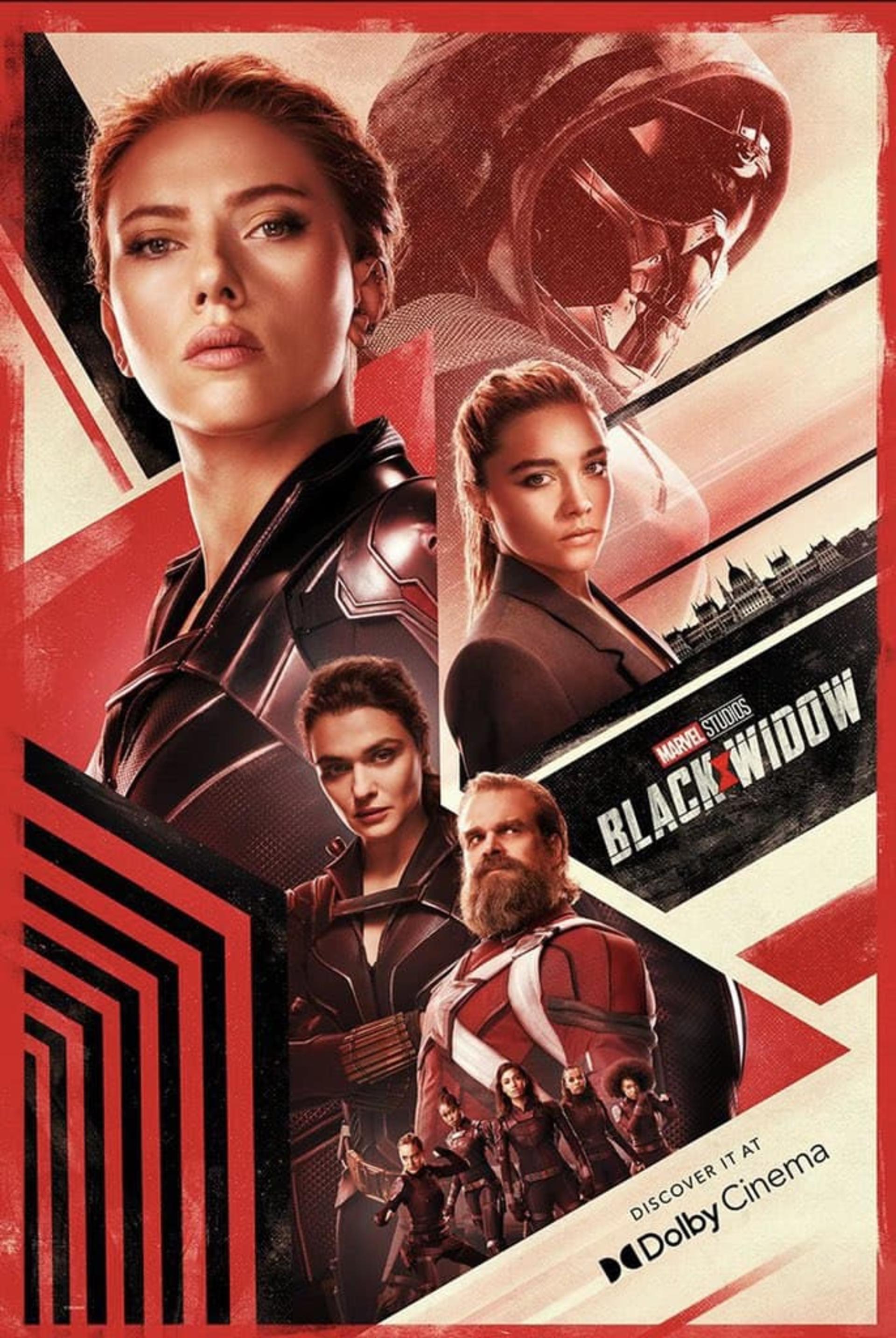 پوستر دالبی سینما فیلم Black Widow 