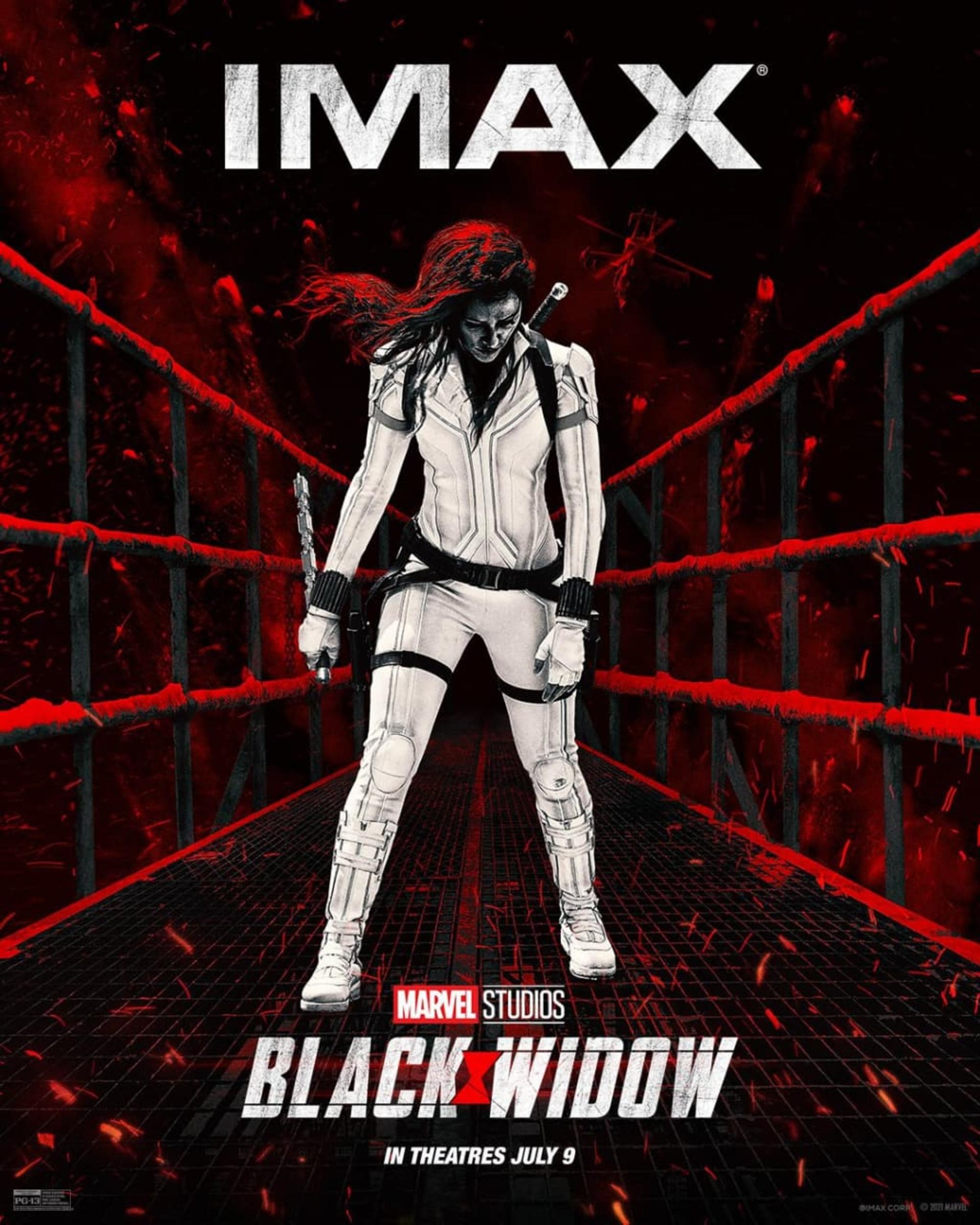 پوستر IMAX فیلم Black Widow 