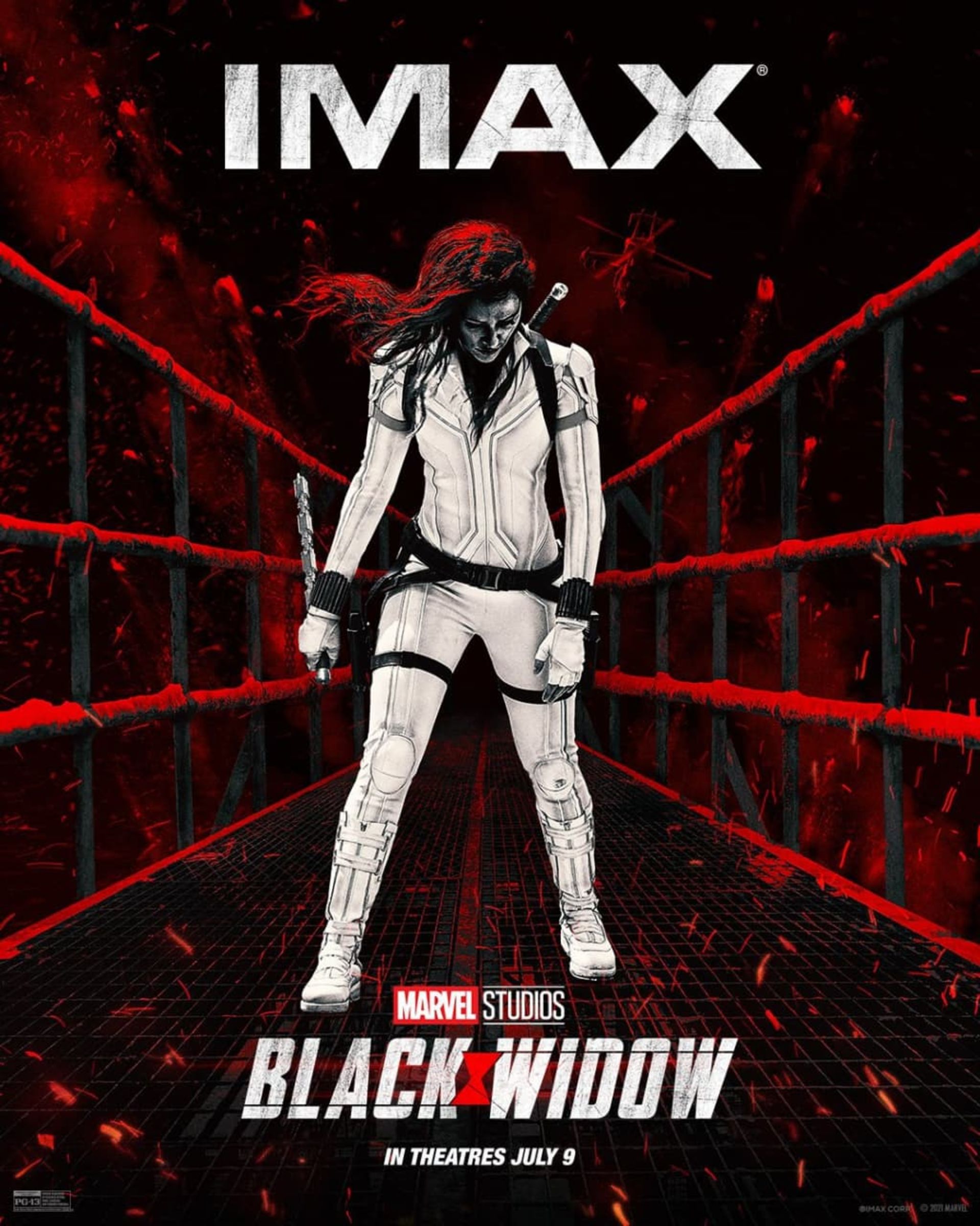 پوستر IMAX فیلم Black Widow 