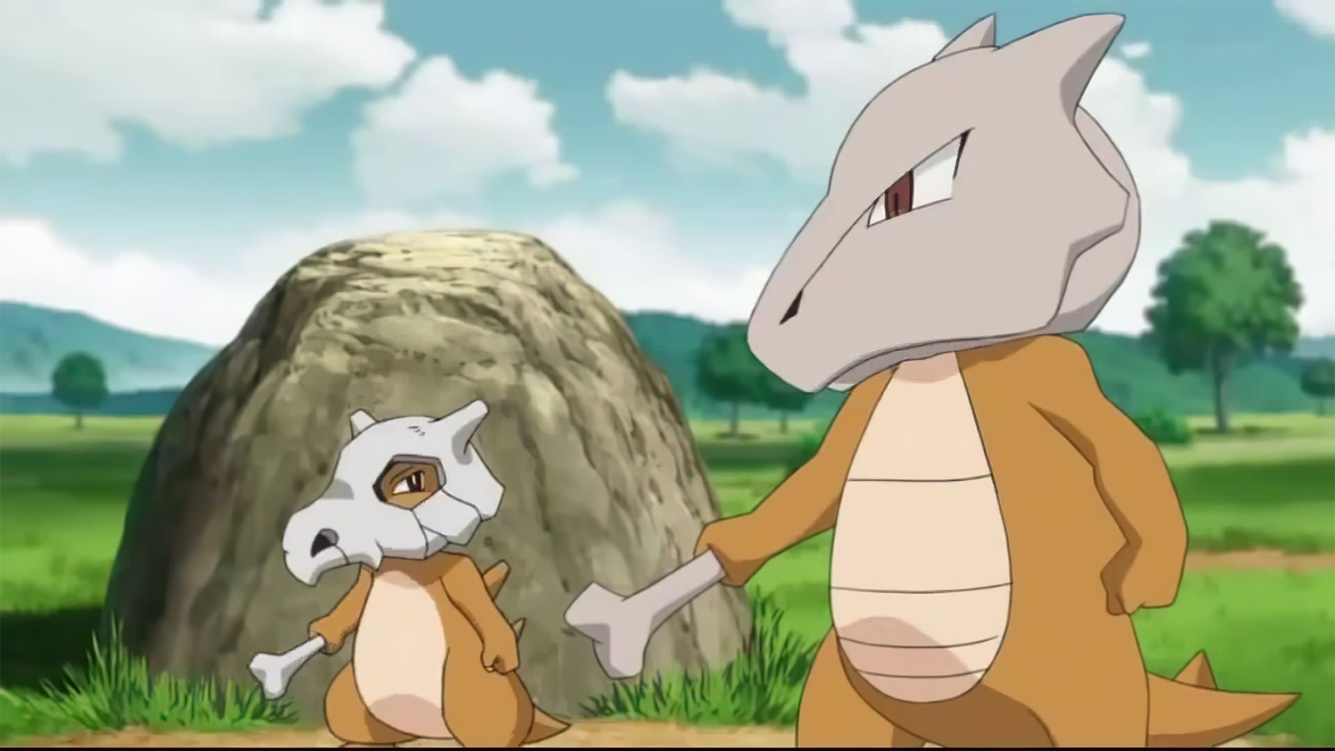 Cubone Marowak Pokemon سنگ طبیعت