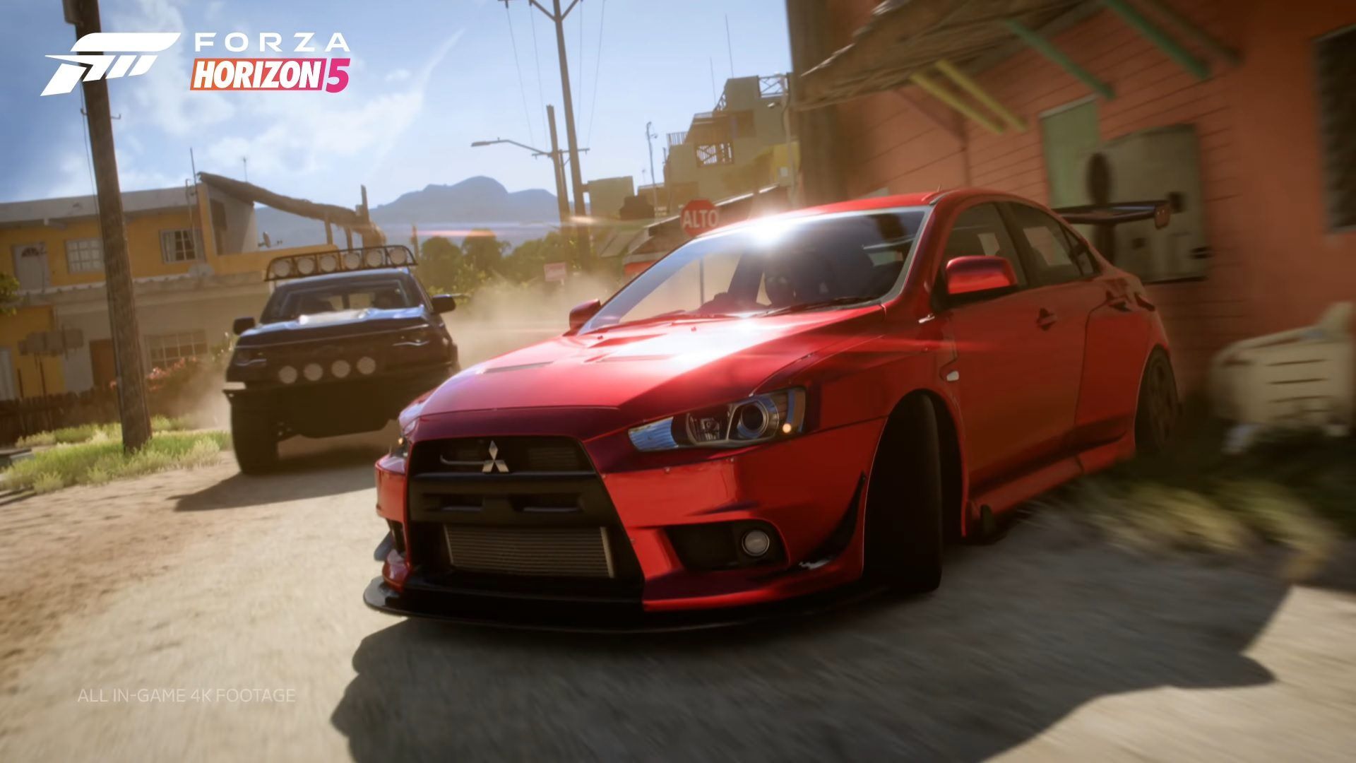 ماشین میتسوبیشی Lancer Evo X در بازی Forza Horizon 5