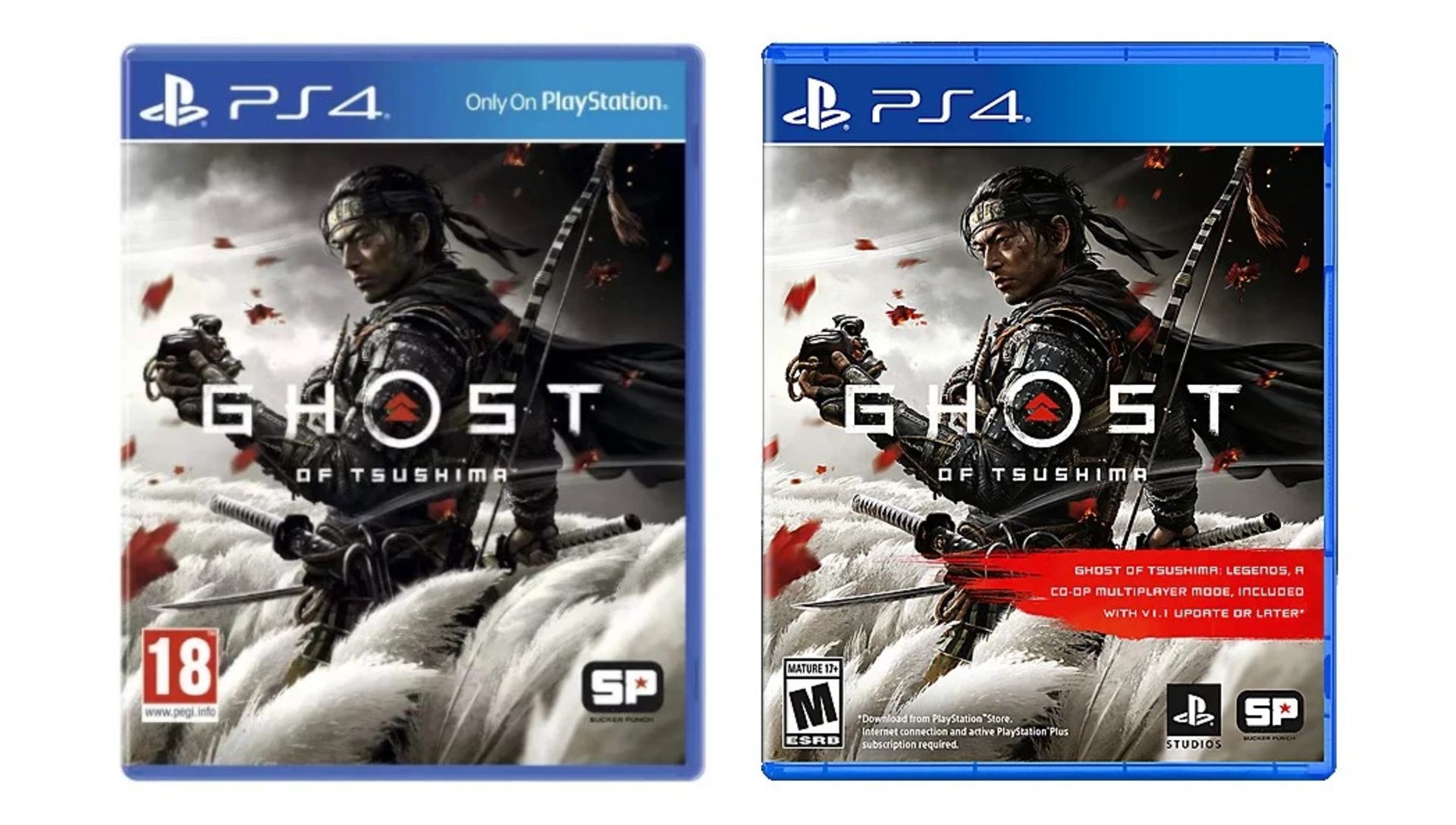 کاور جدید بازی Ghost of Tsushima و حذف عبارت انحصاری پلی استیشن 