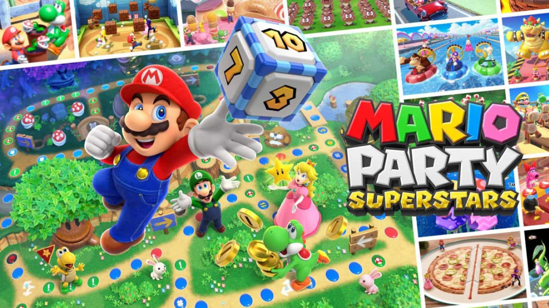 پوستر بازی Mario Party Superstars