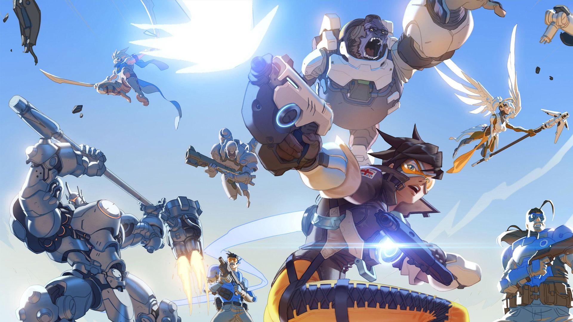 تریسر، وینسنت و سایر شخصیت‌های Overwatch